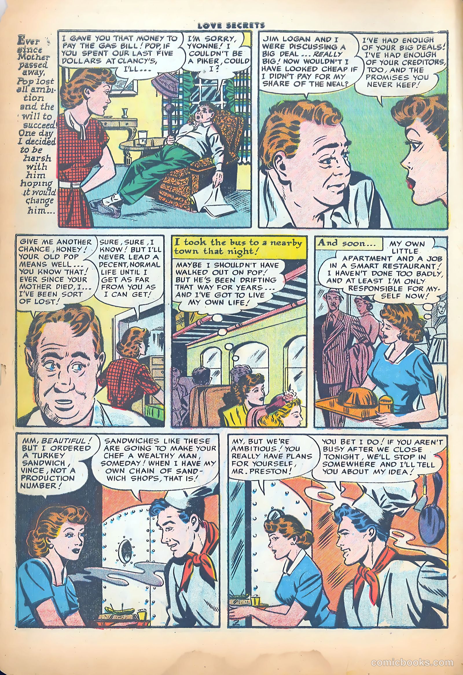 Love Secrets #49 (1956) — page 4 of 36