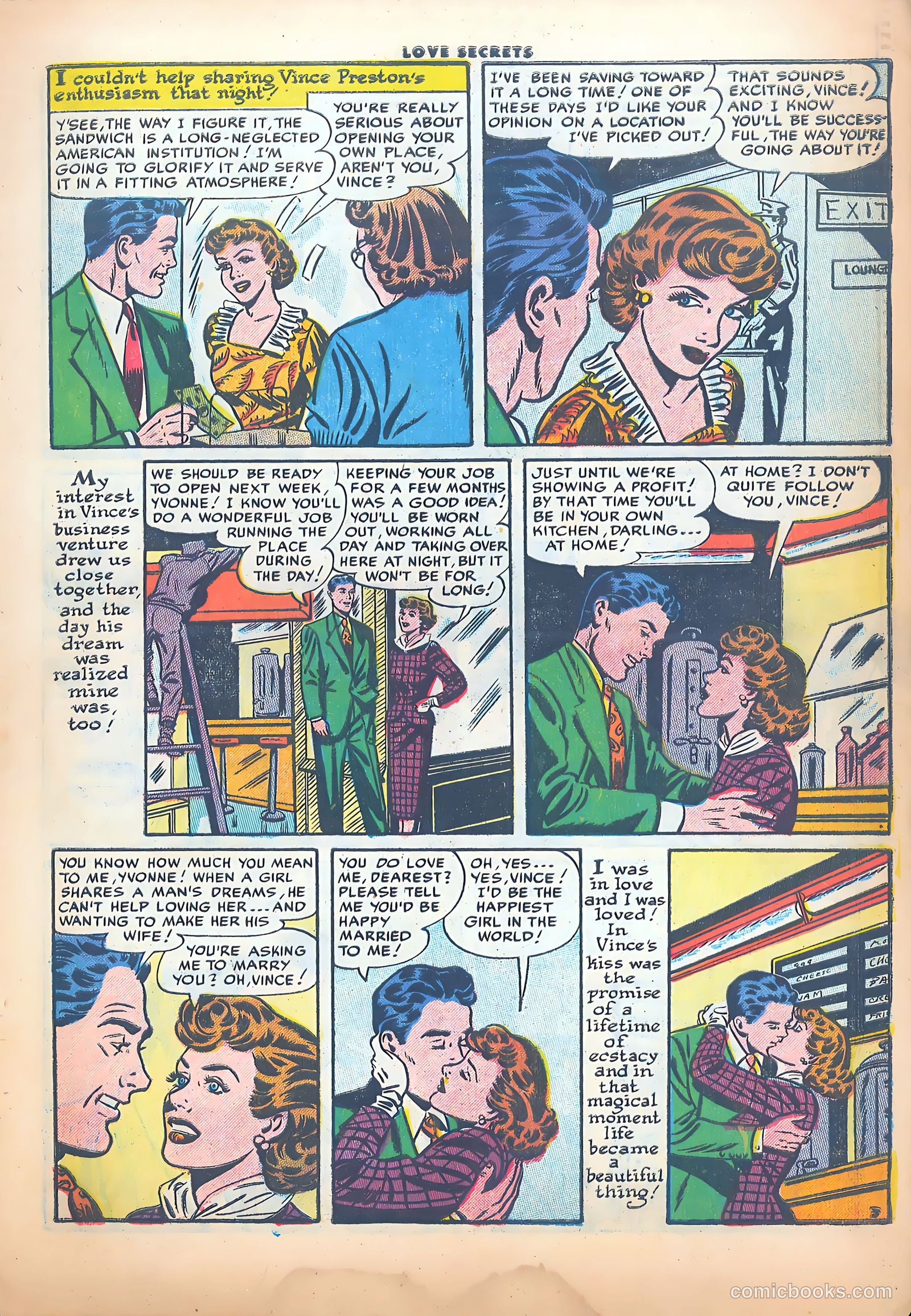 Love Secrets #49 (1956) — page 5 of 36