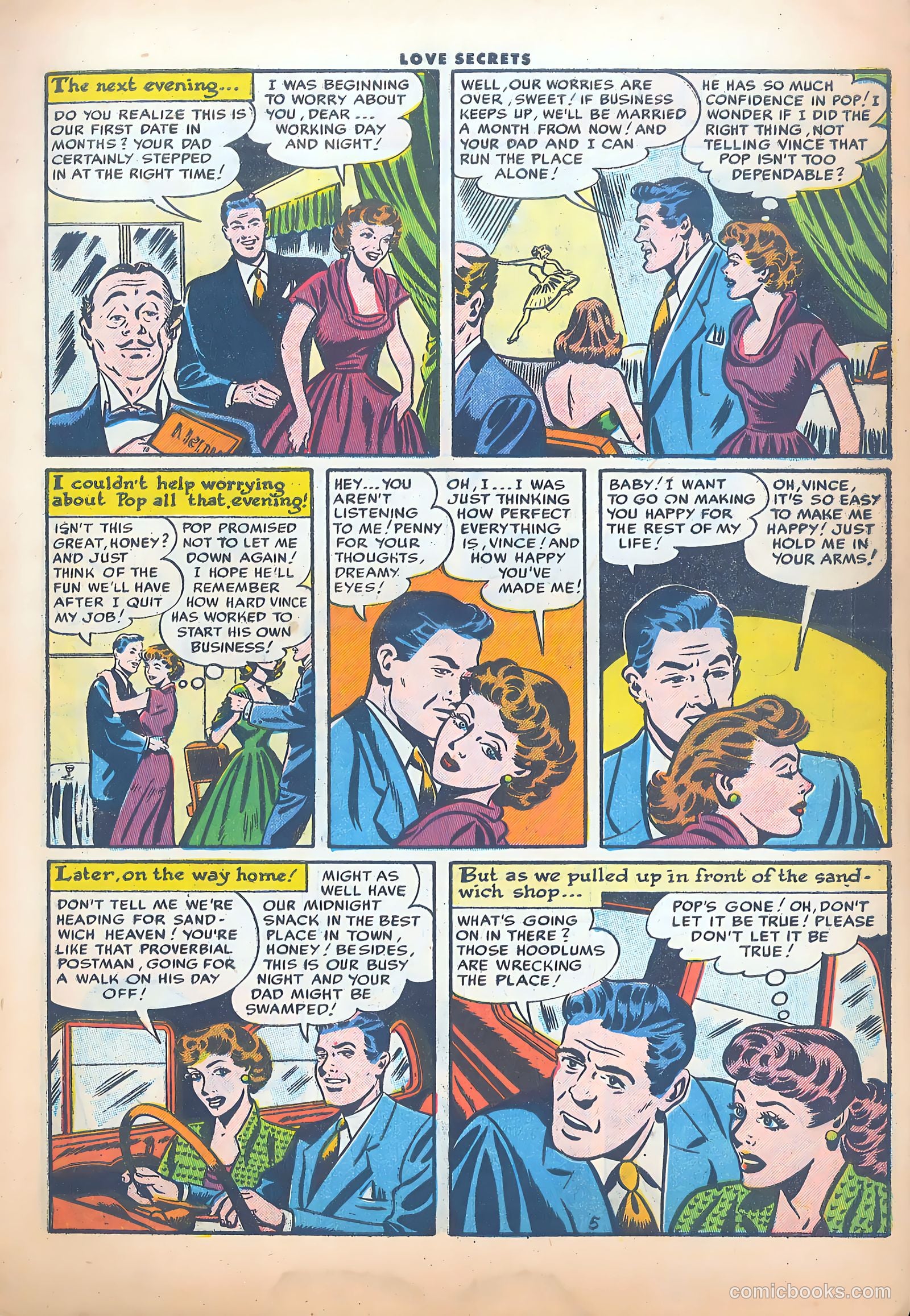 Love Secrets #49 (1956) — page 7 of 36