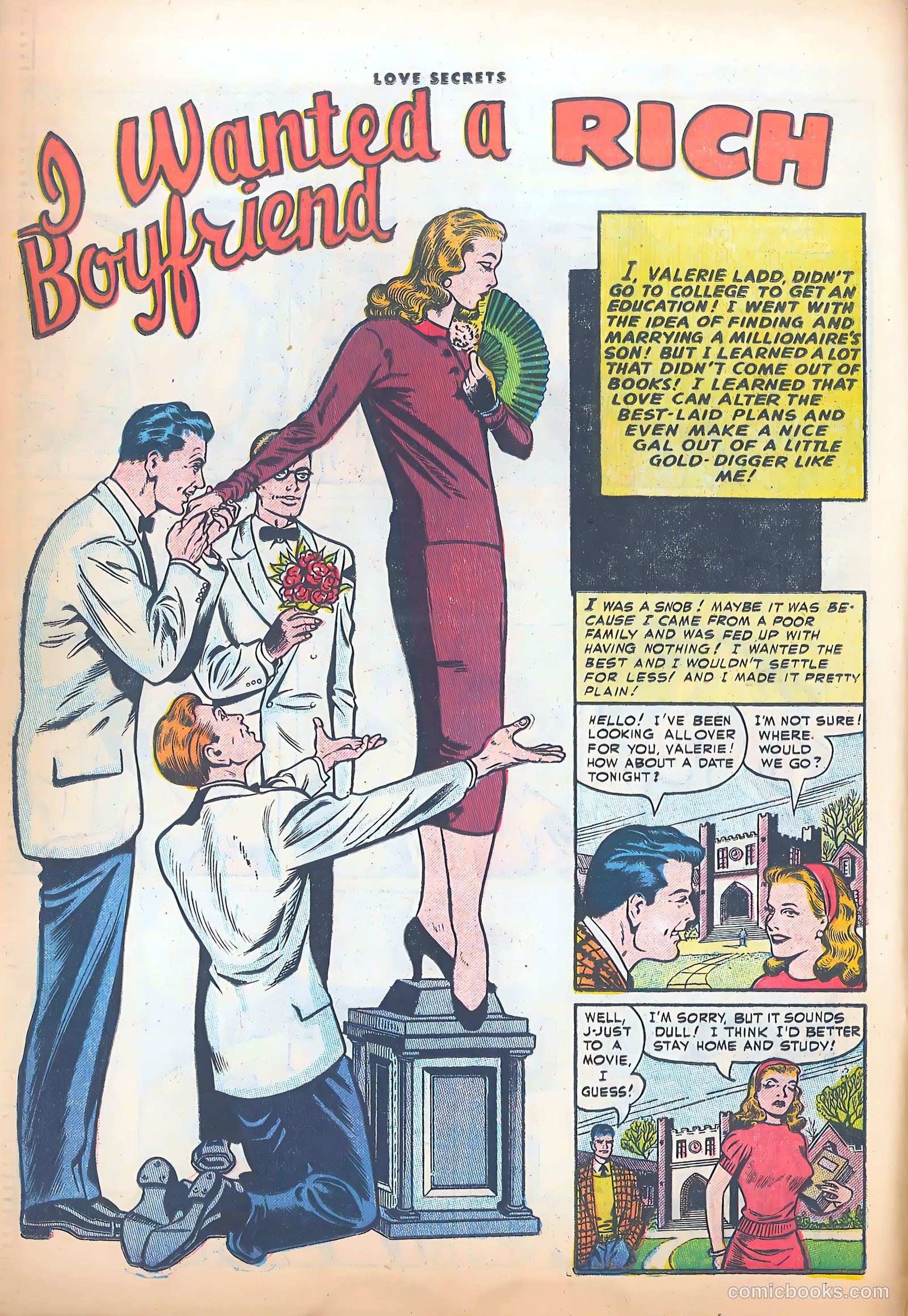 Love Secrets #49 (1956) — page 12 of 36