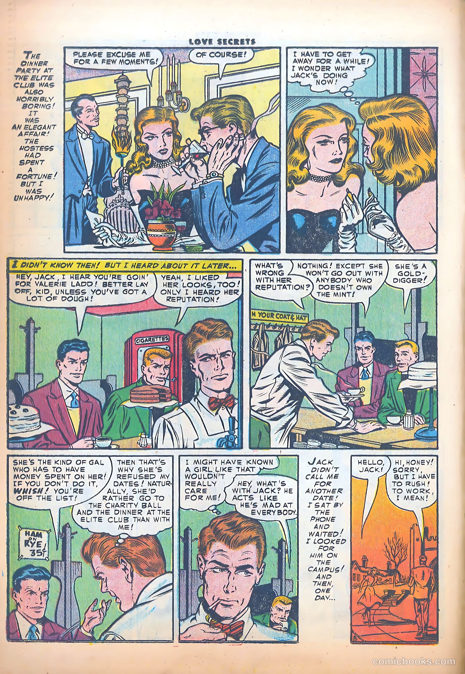 Love Secrets #49 (1956) — page 16 of 36