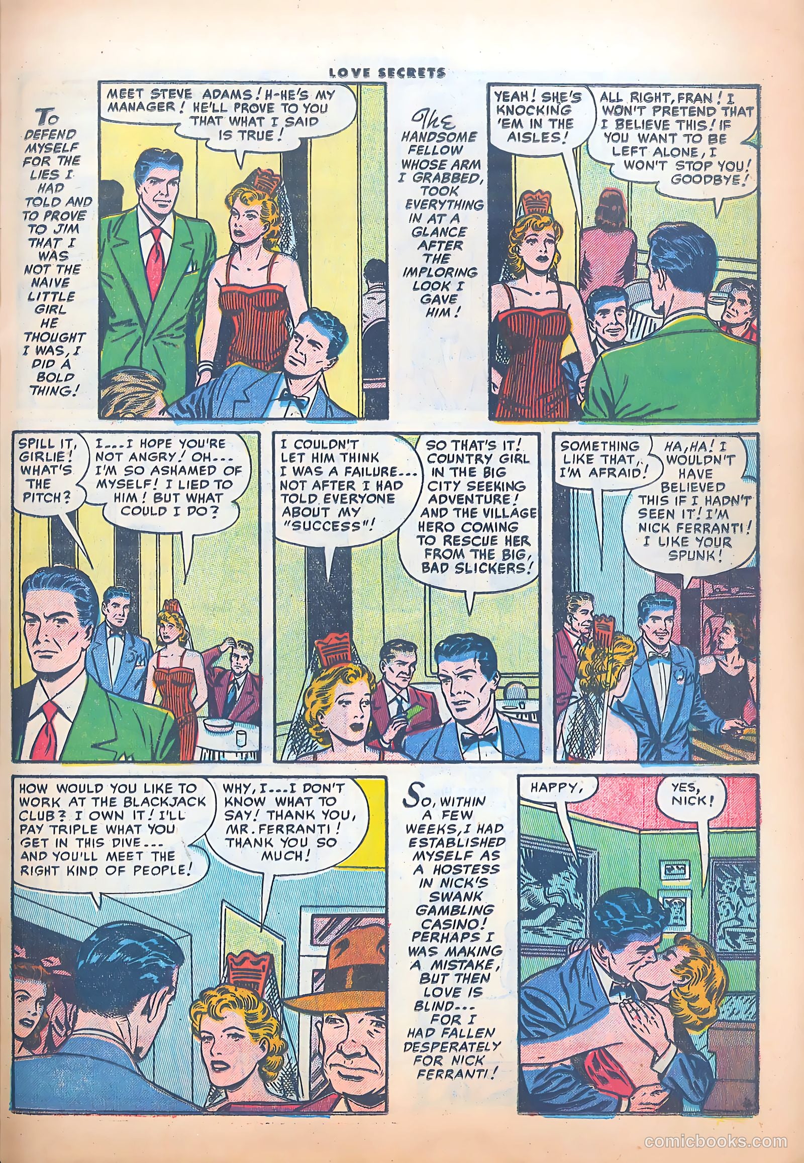 Love Secrets #49 (1956) — page 21 of 36