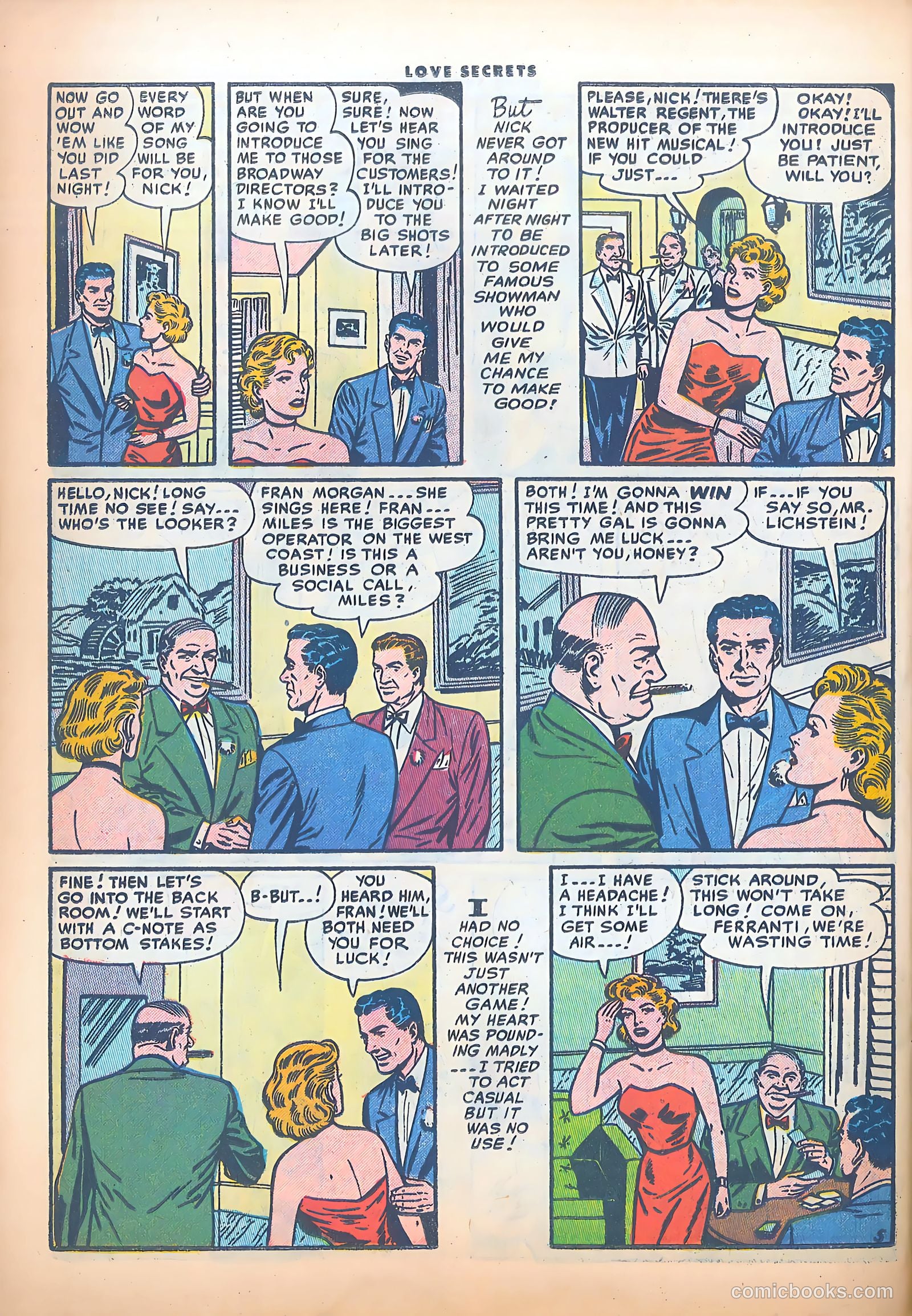 Love Secrets #49 (1956) — page 22 of 36