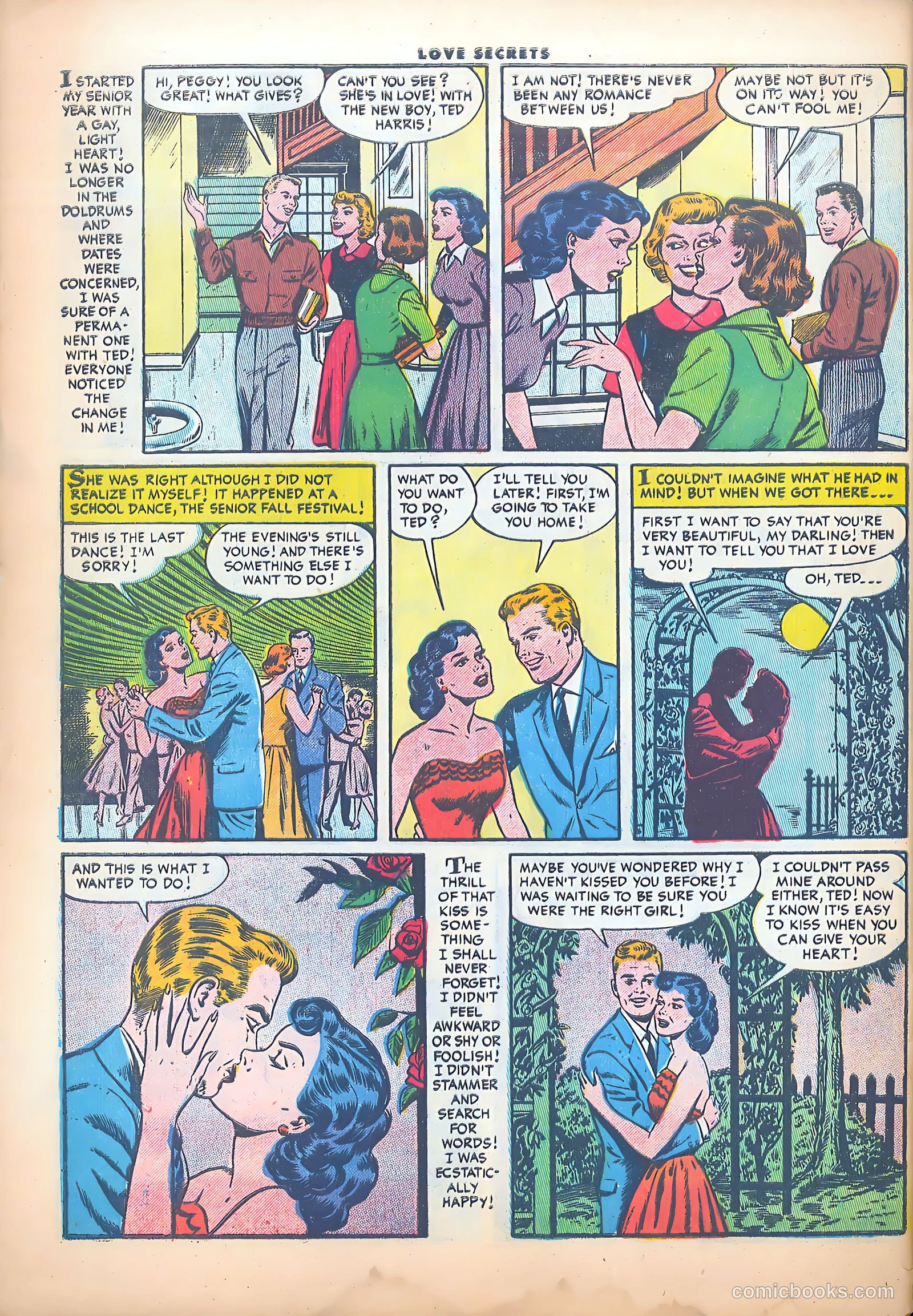 Love Secrets #49 (1956) — page 32 of 36