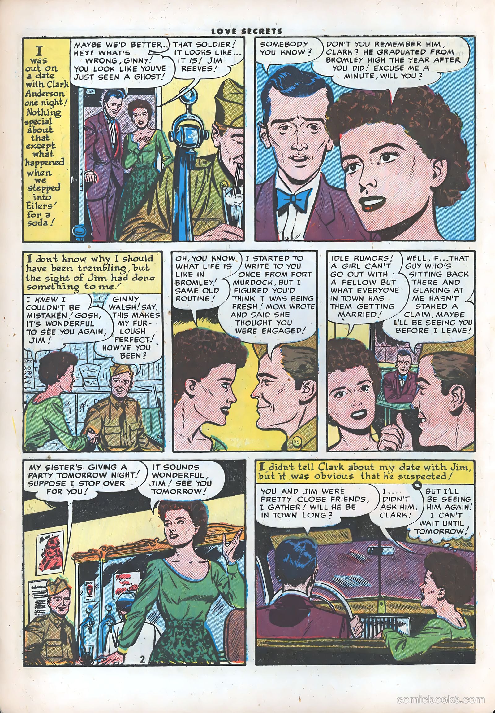 Love Secrets #50 (1956) — page 4 of 36