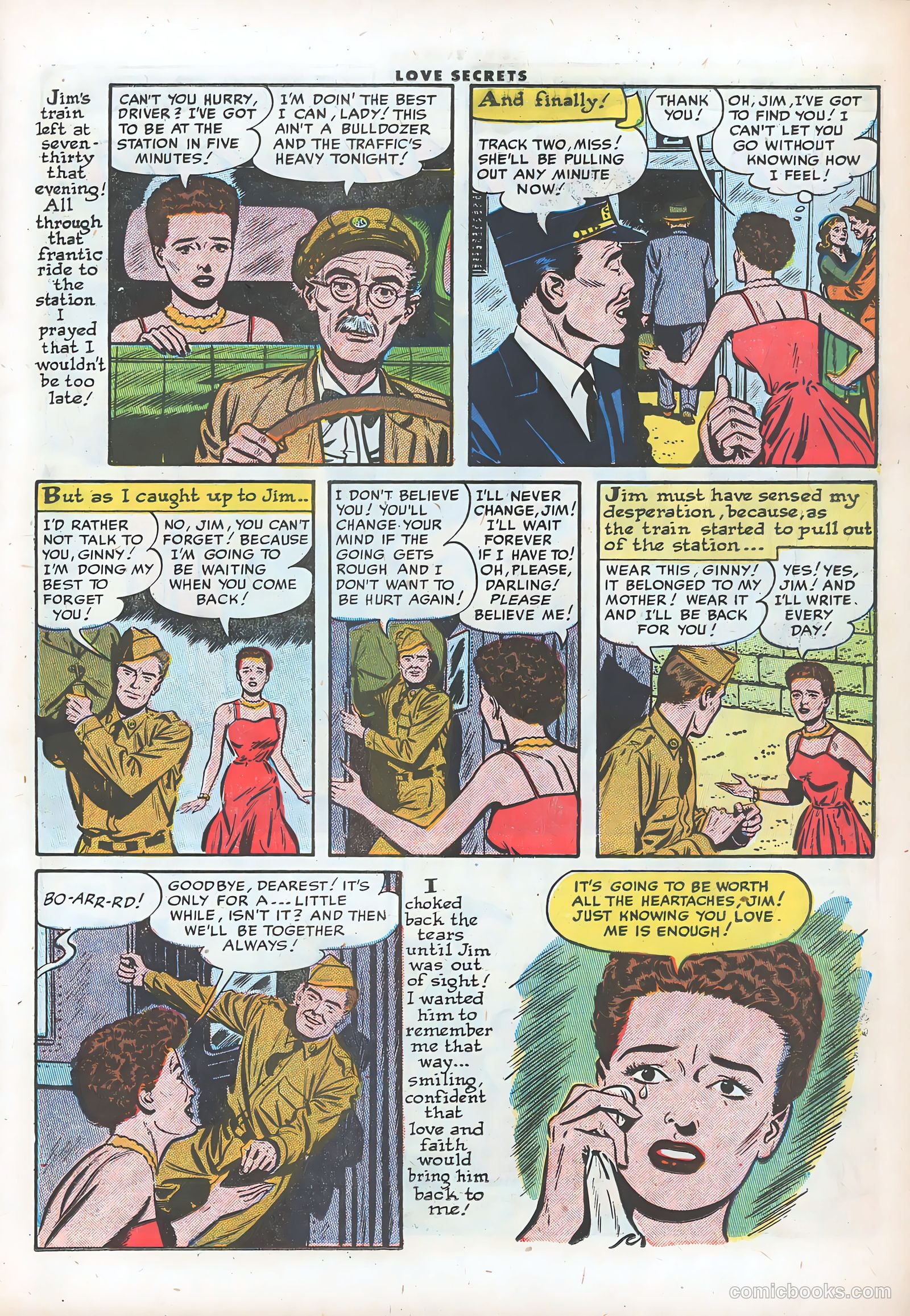 Love Secrets #50 (1956) — page 11 of 36