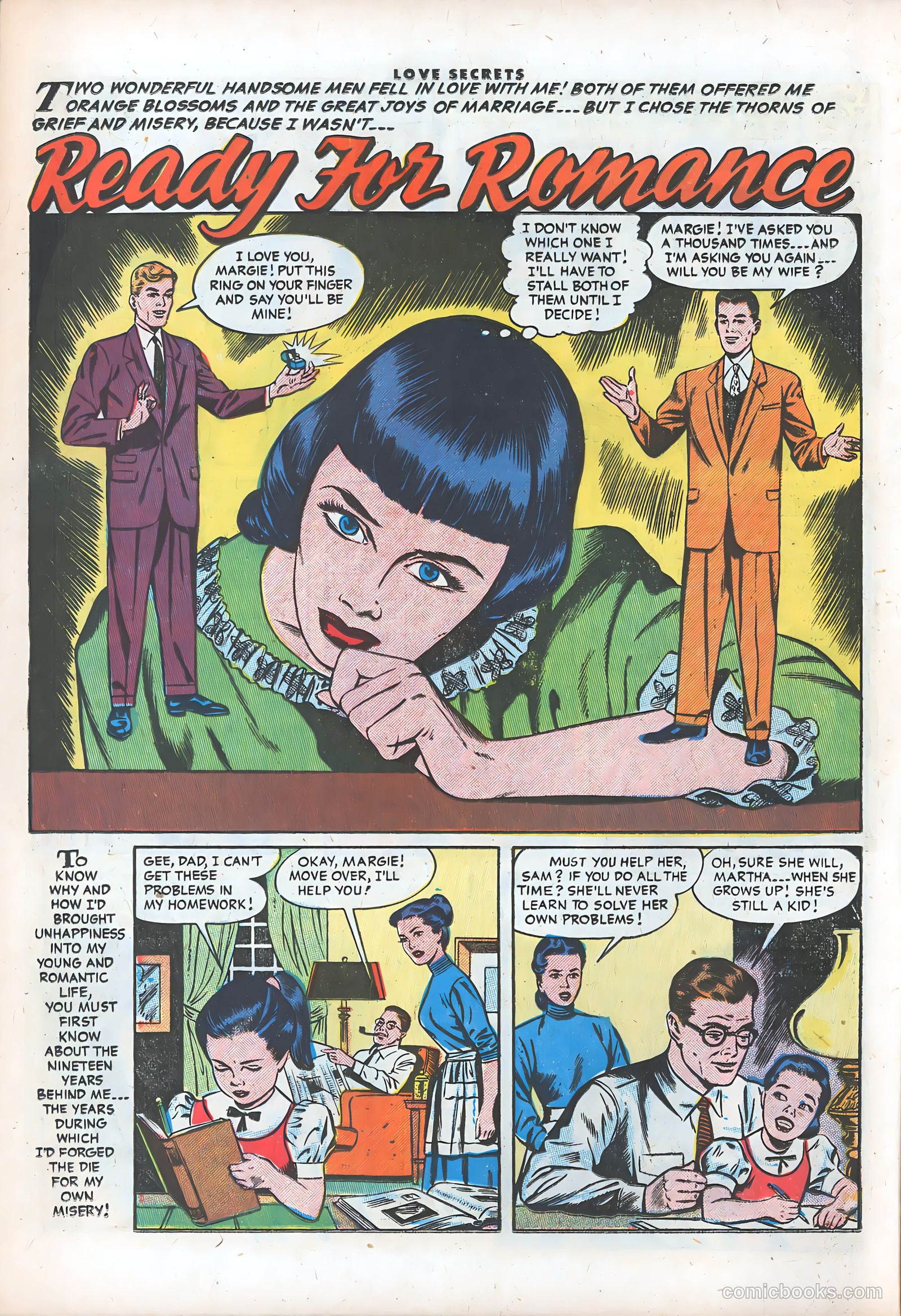 Love Secrets #50 (1956) — page 12 of 36