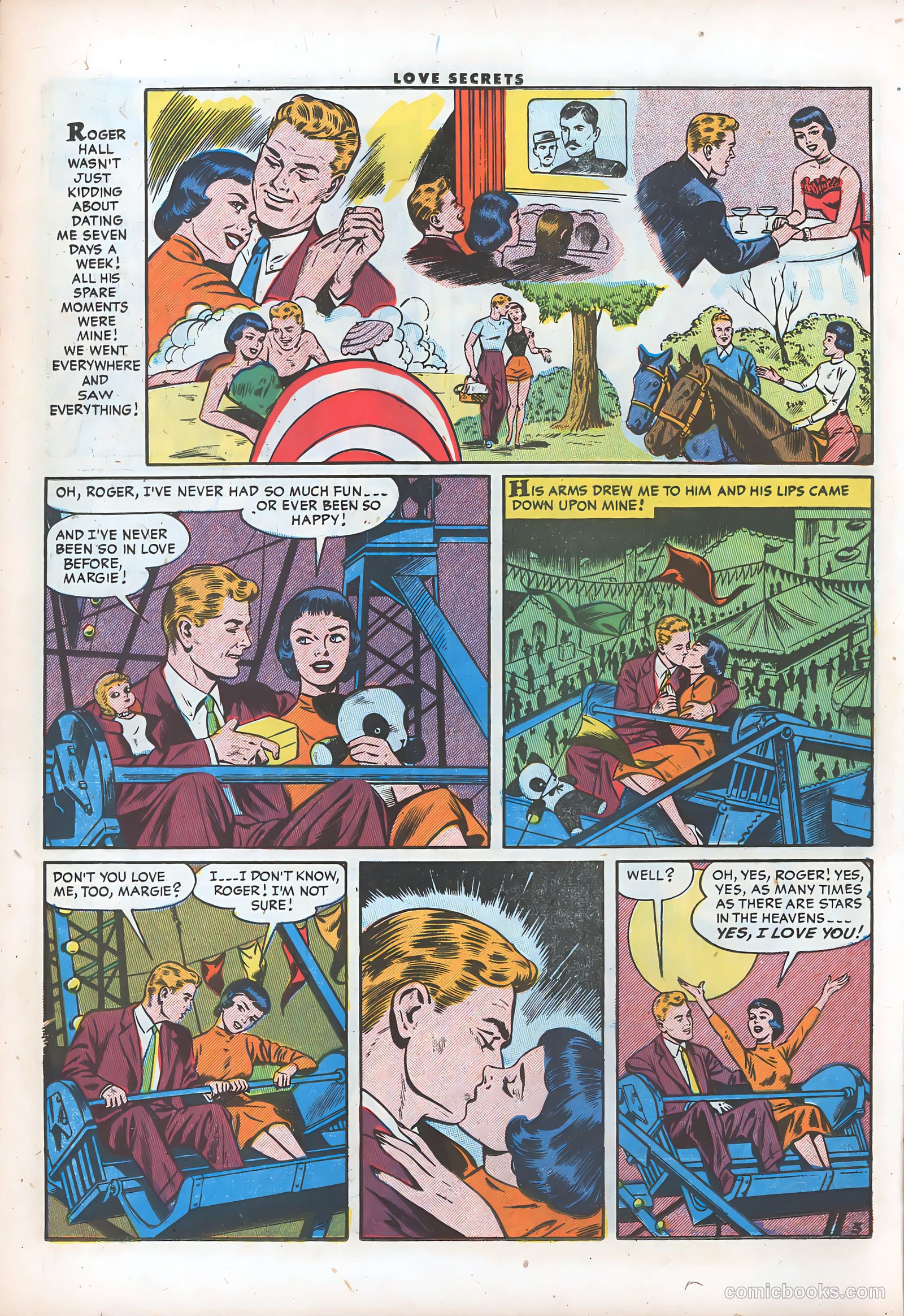 Love Secrets #50 (1956) — page 14 of 36