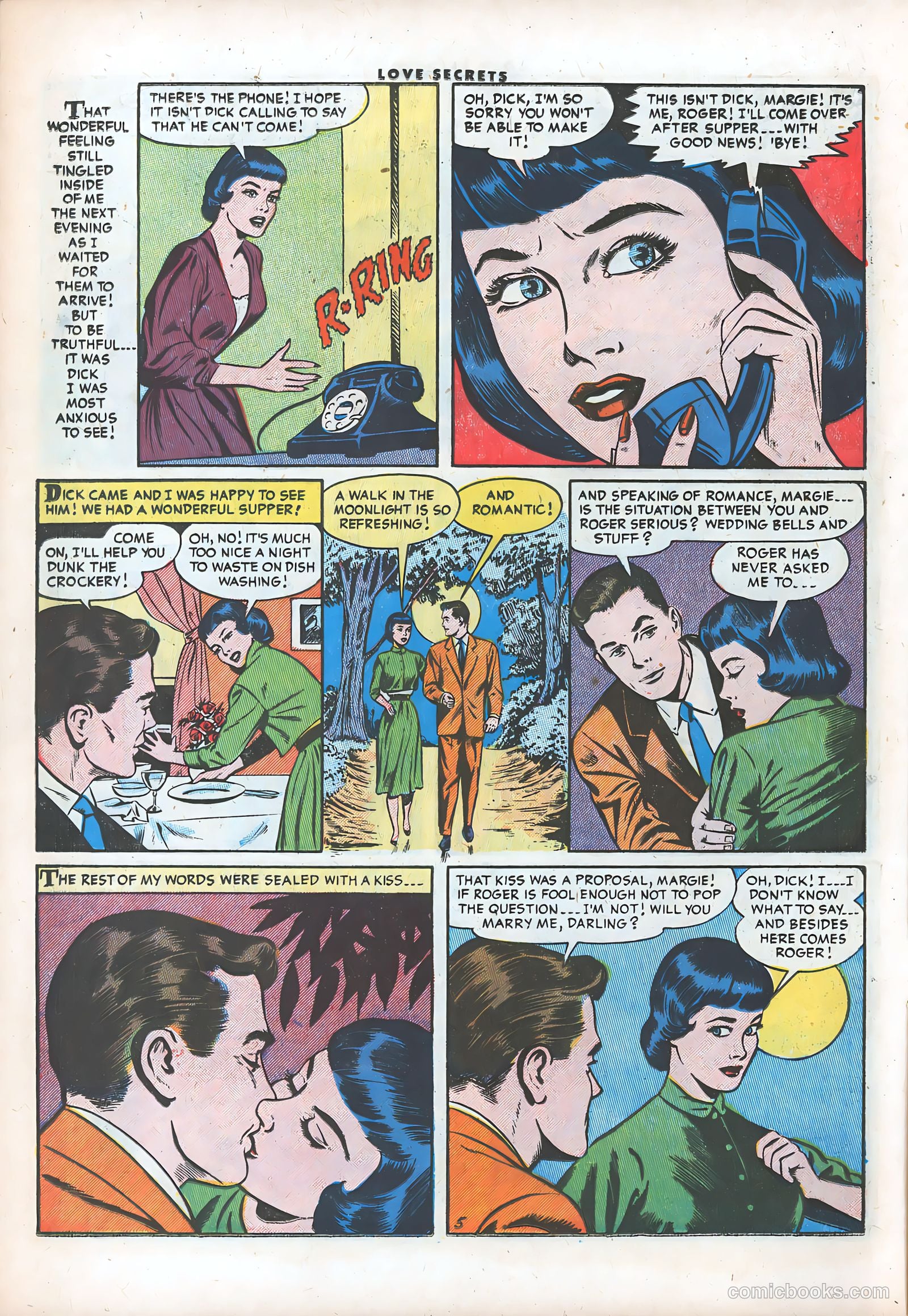 Love Secrets #50 (1956) — page 16 of 36
