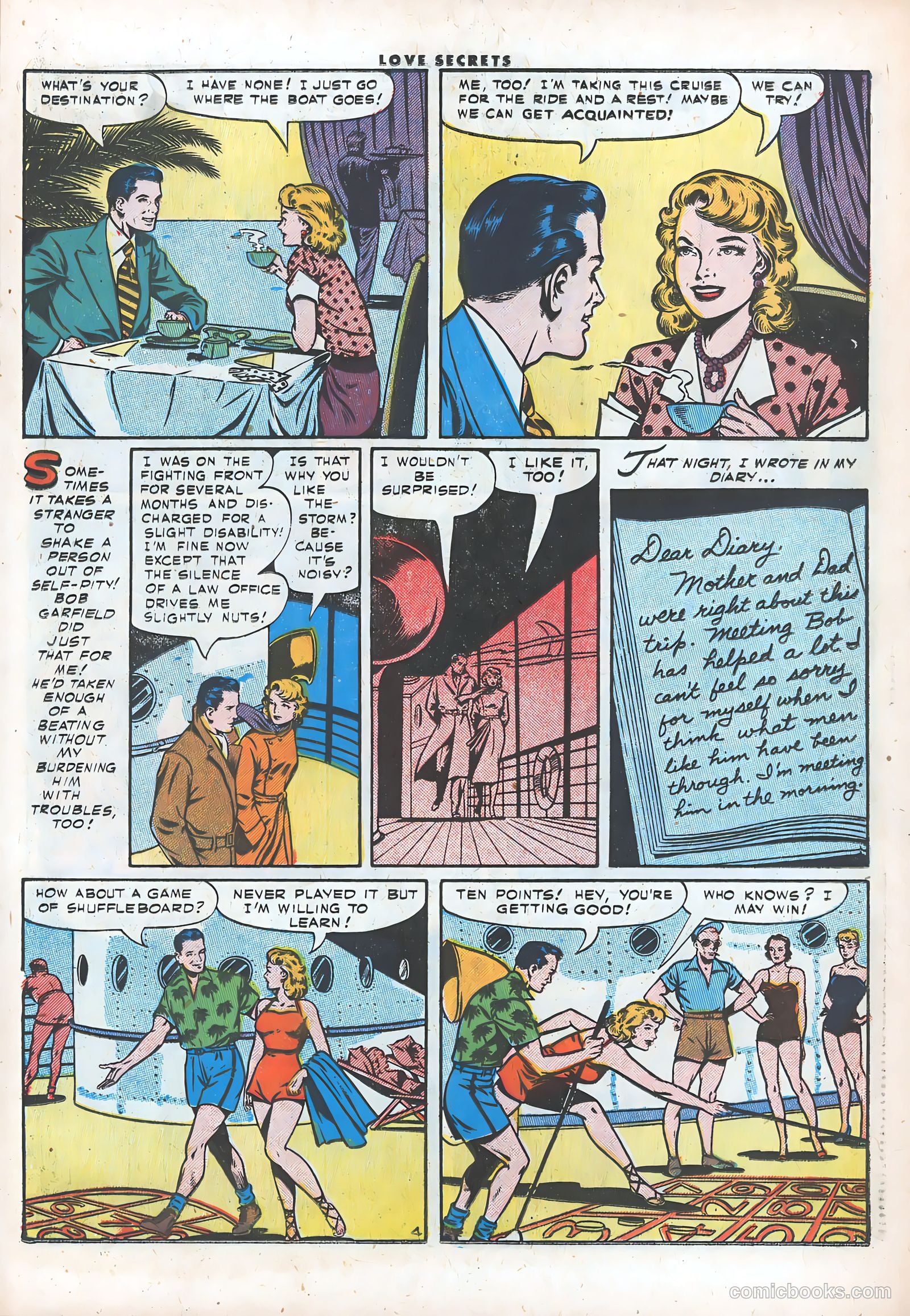 Love Secrets #50 (1956) — page 21 of 36