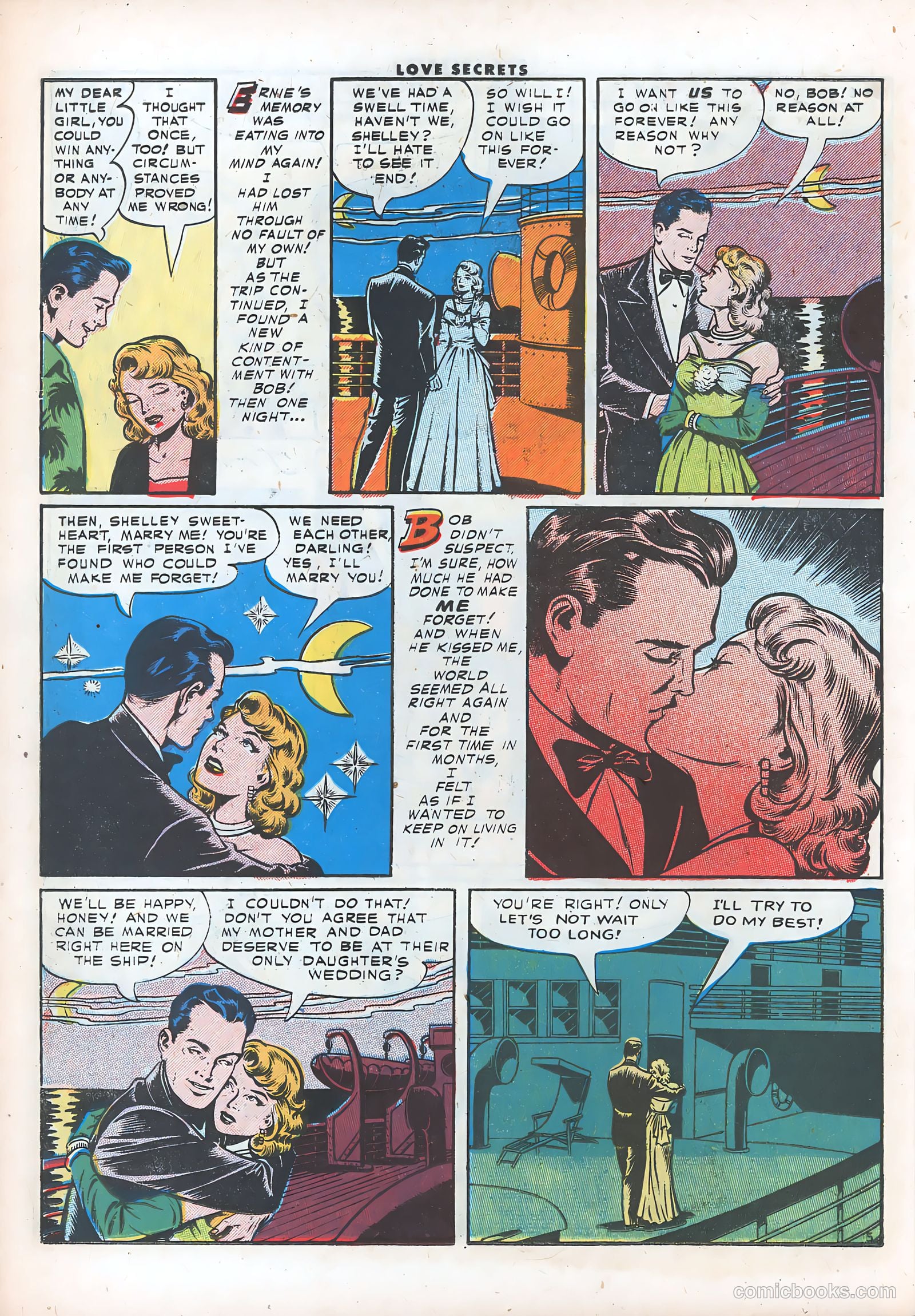 Love Secrets #50 (1956) — page 22 of 36