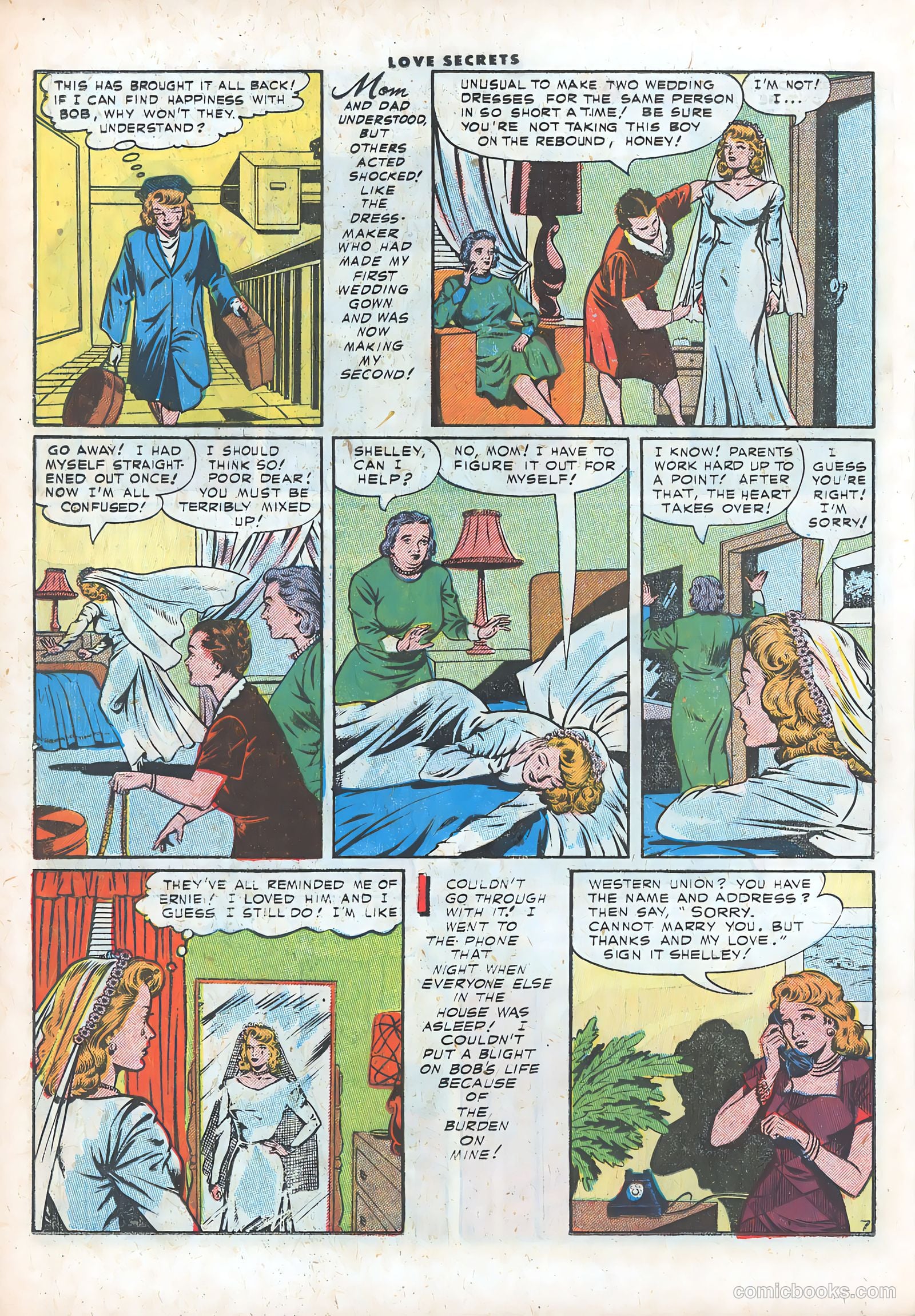 Love Secrets #50 (1956) — page 24 of 36