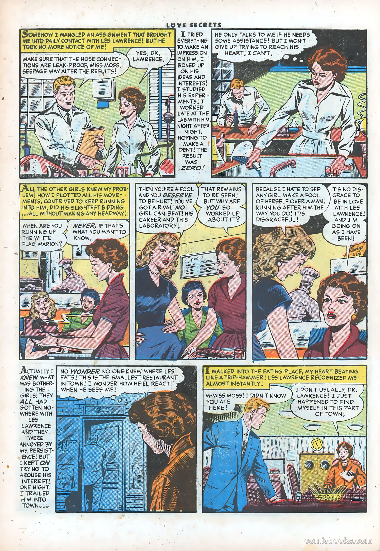 Love Secrets #50 (1956) — page 30 of 36