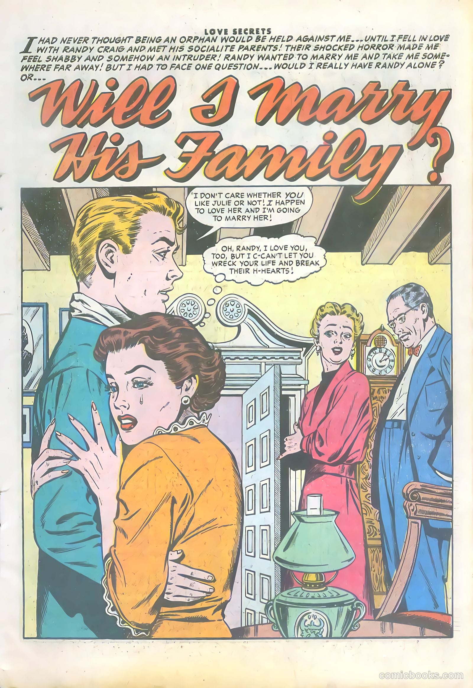 Love Secrets #51 (1956) — page 3 of 36