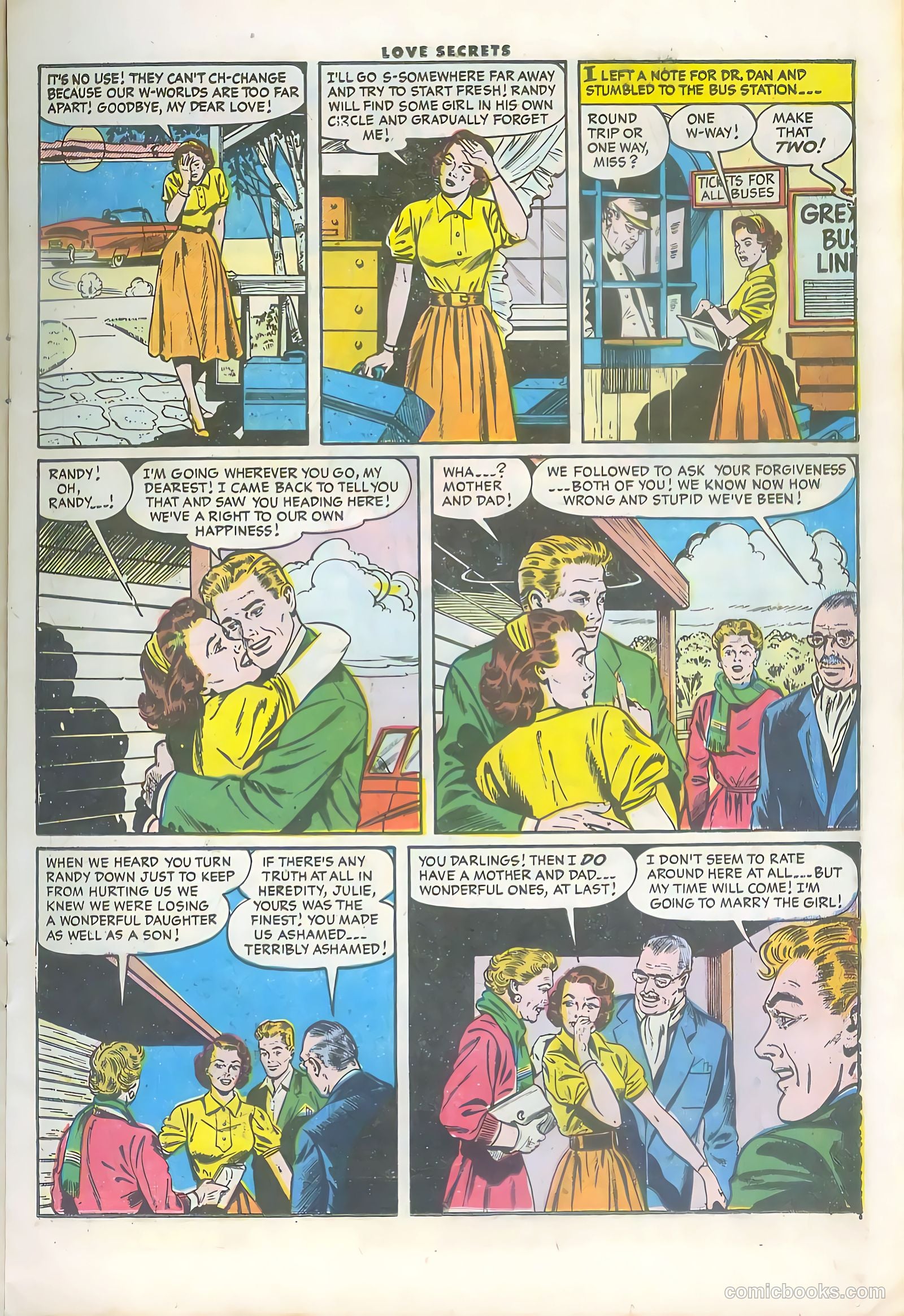 Love Secrets #51 (1956) — page 11 of 36