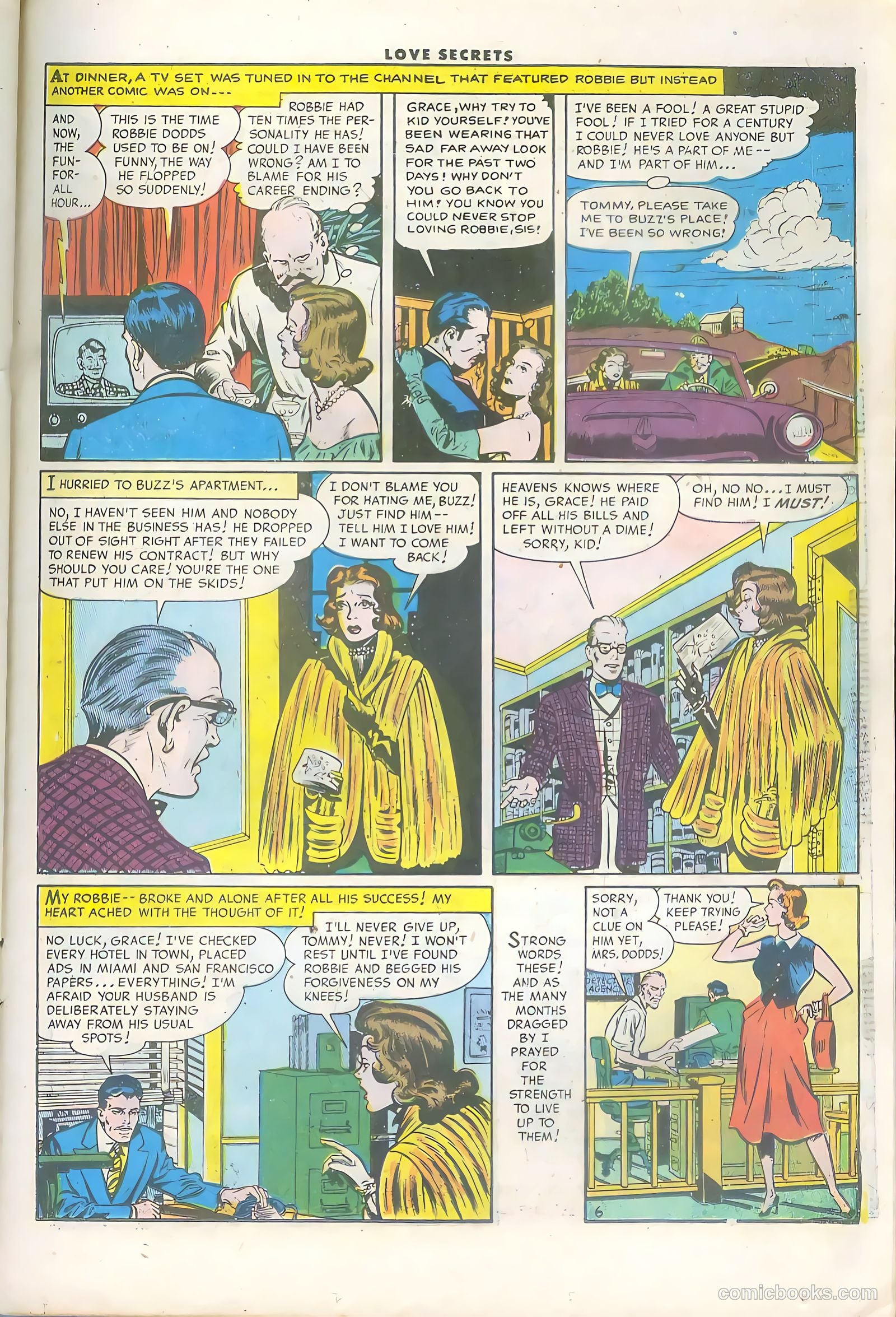 Love Secrets #51 (1956) — page 23 of 36