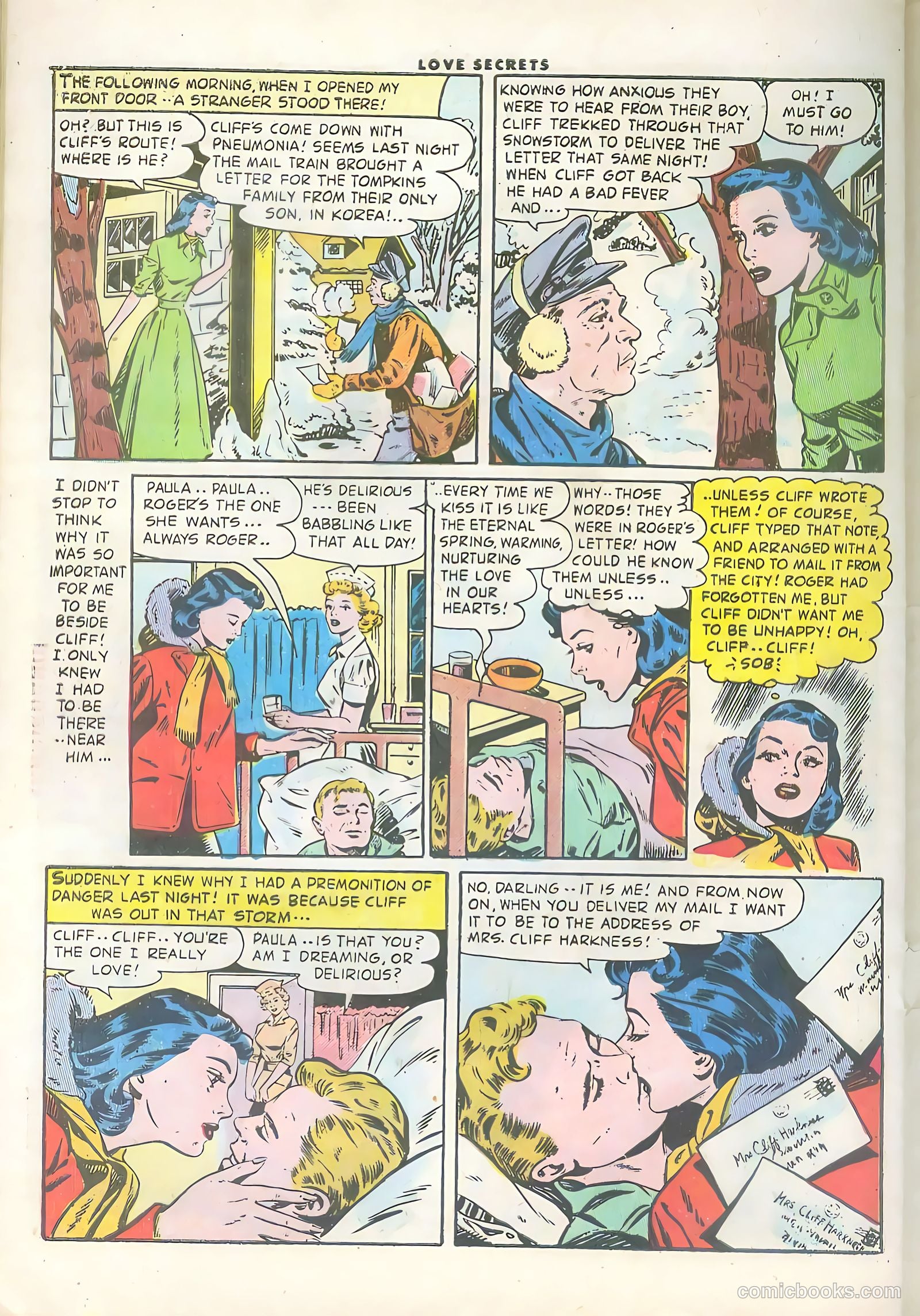 Love Secrets #51 (1956) — page 32 of 36
