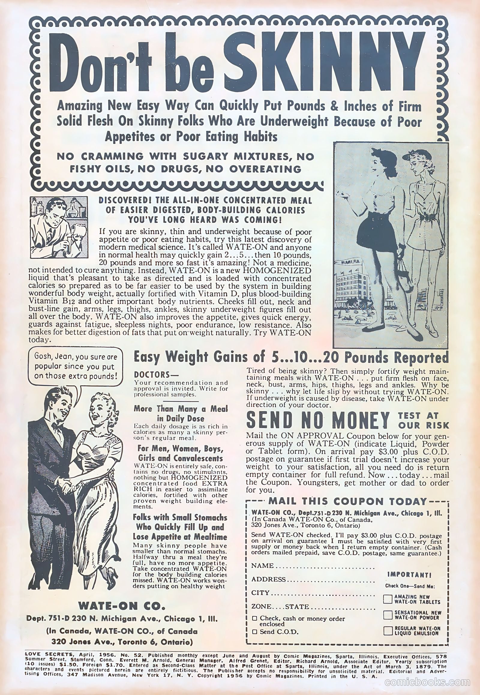 Love Secrets #52 (1956) — page 2 of 36