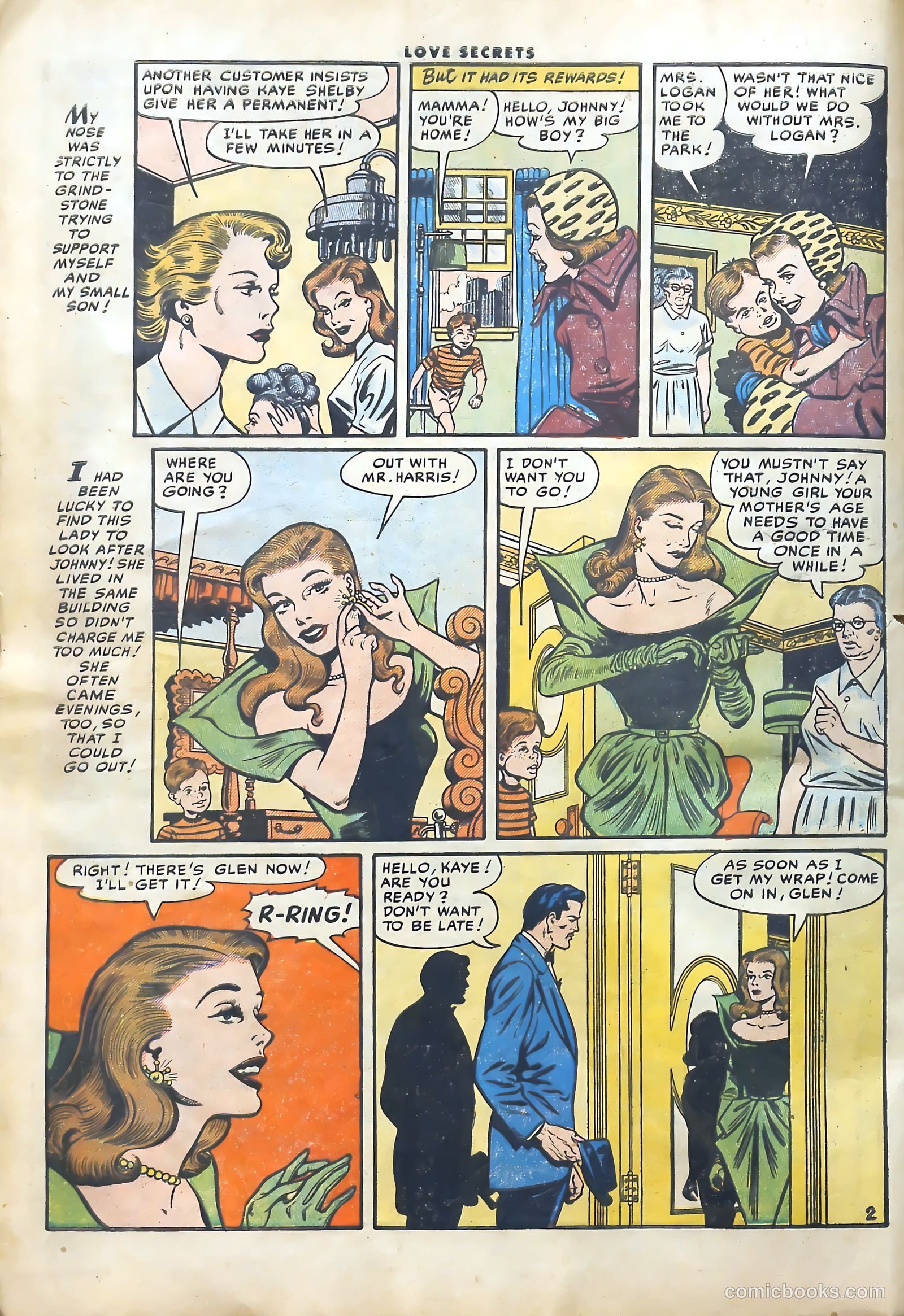 Love Secrets #52 (1956) — page 4 of 36