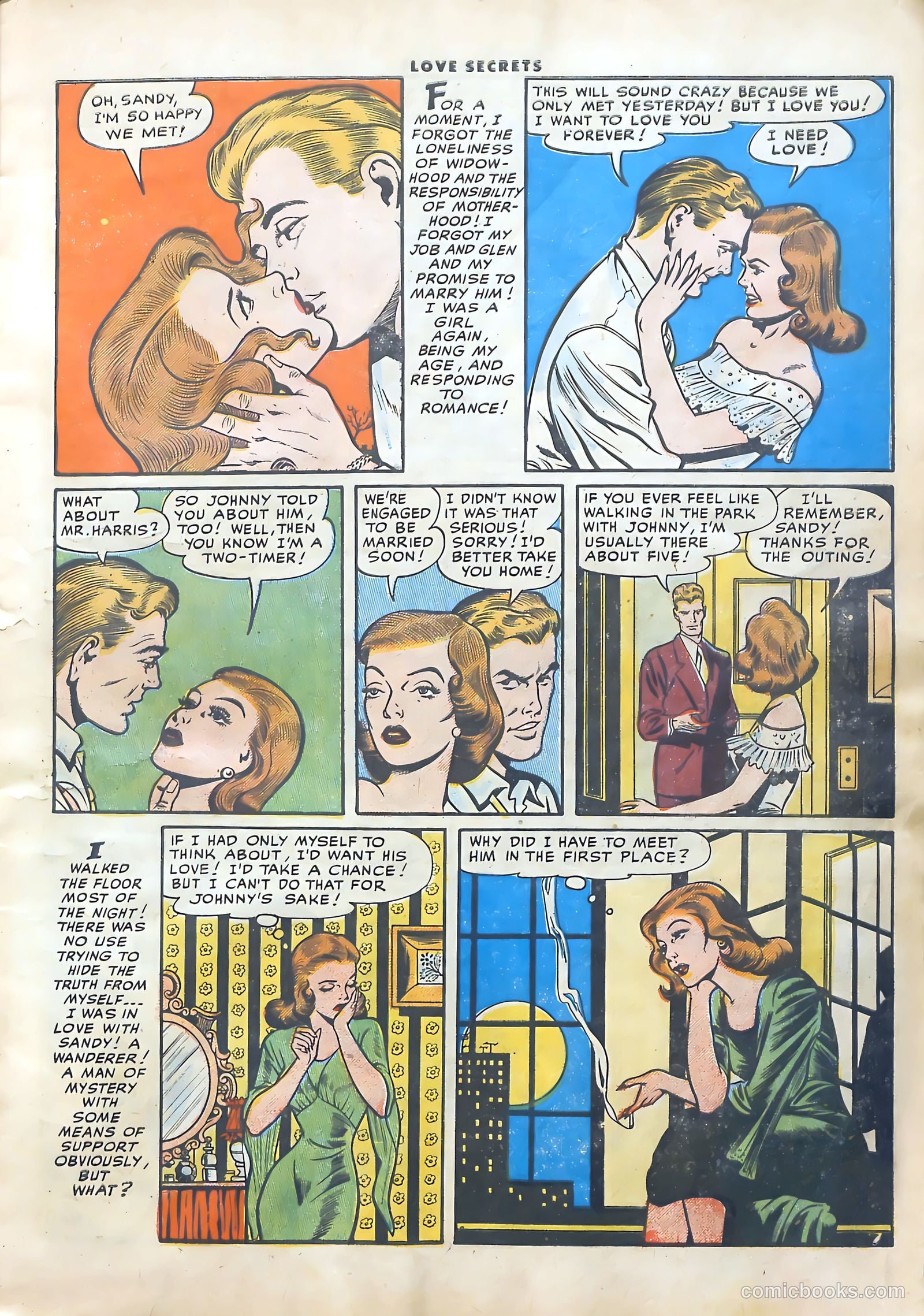 Love Secrets #52 (1956) — page 9 of 36