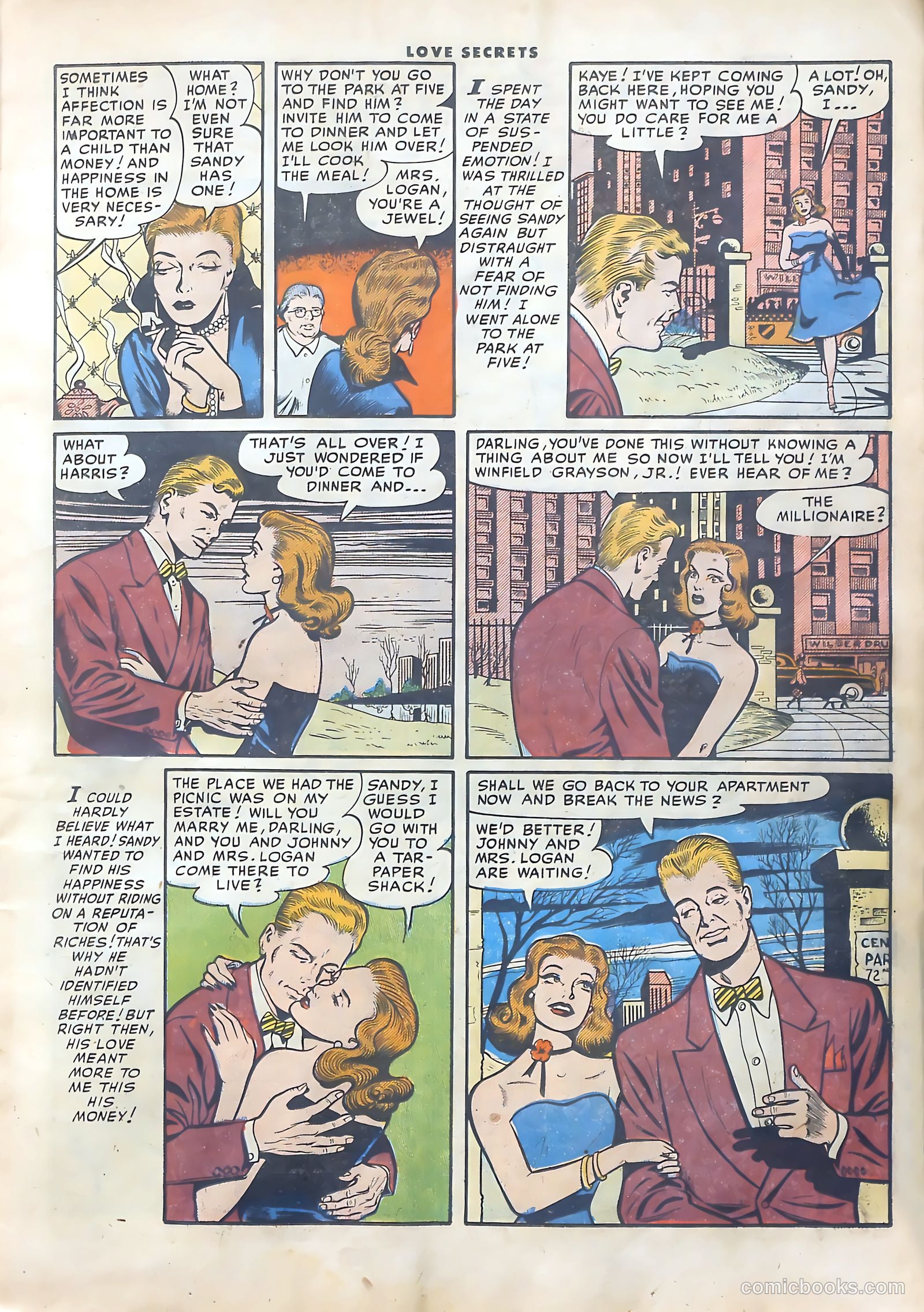 Love Secrets #52 (1956) — page 11 of 36