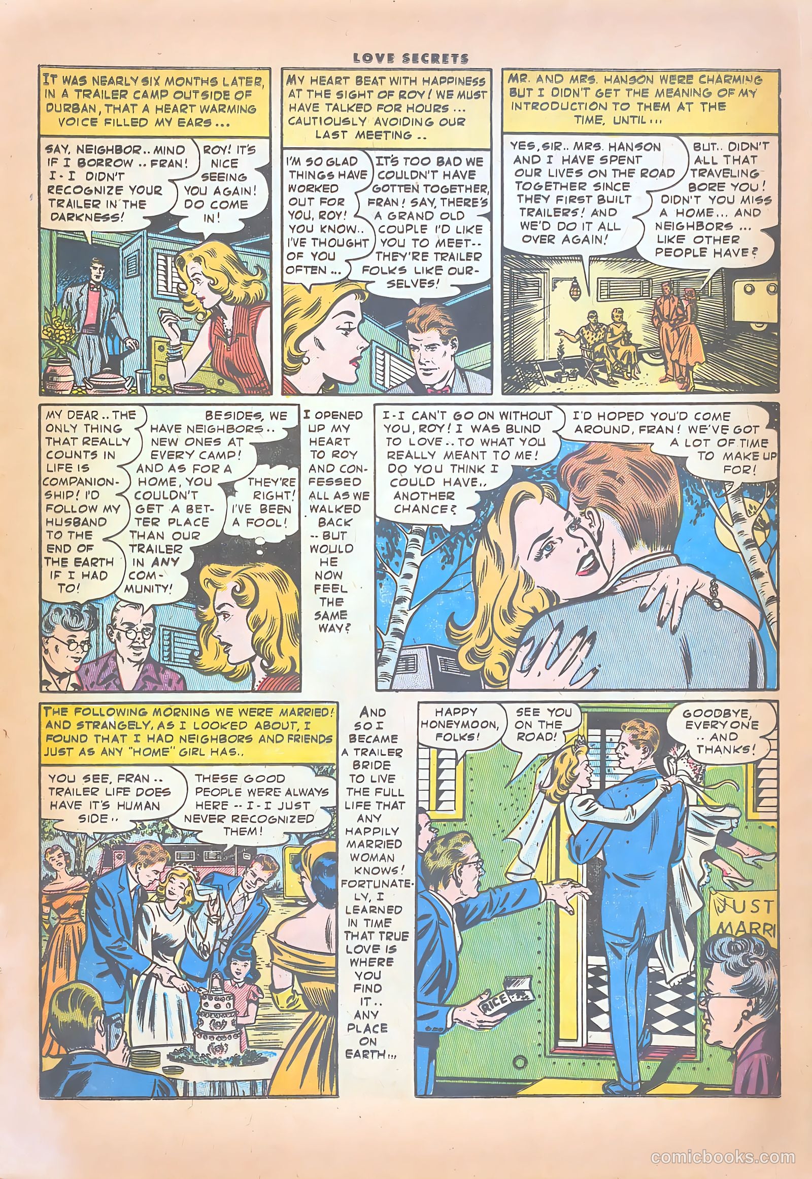 Love Secrets #52 (1956) — page 17 of 36