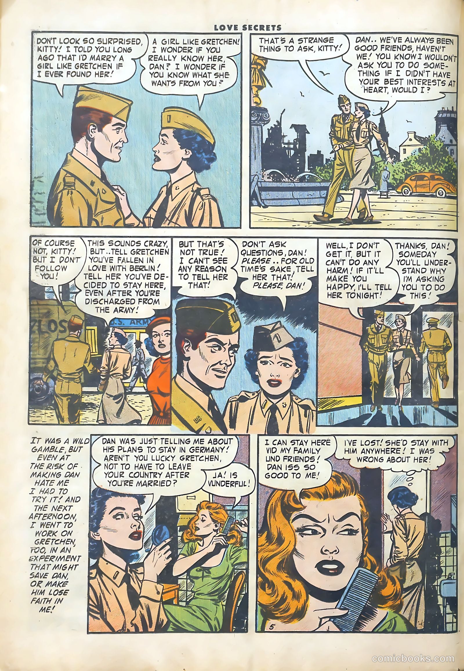 Love Secrets #52 (1956) — page 22 of 36