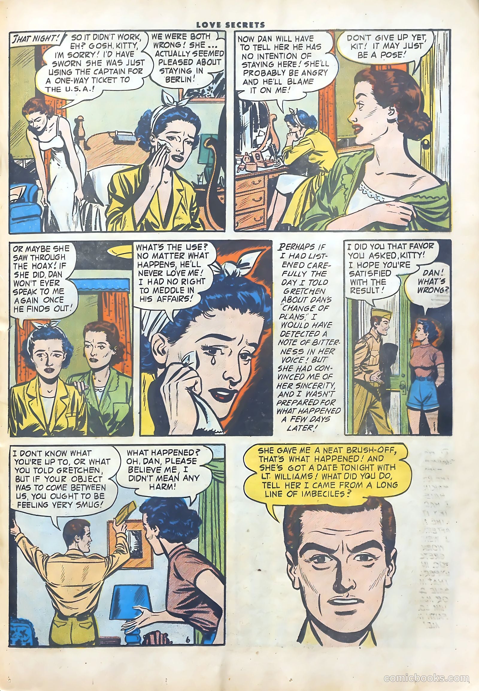 Love Secrets #52 (1956) — page 23 of 36