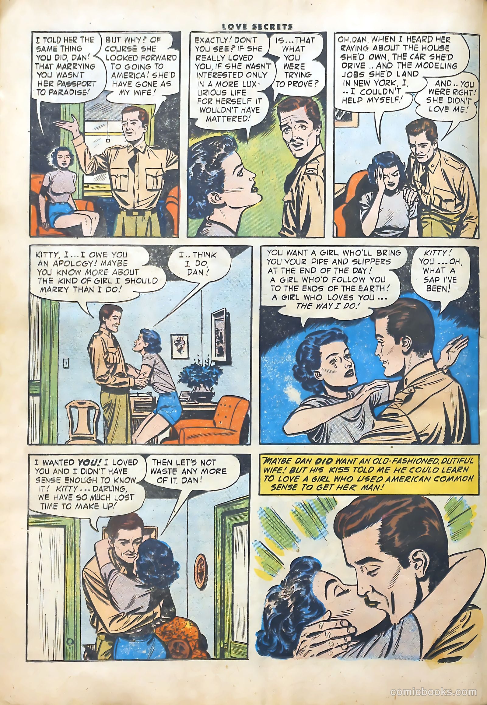 Love Secrets #52 (1956) — page 24 of 36