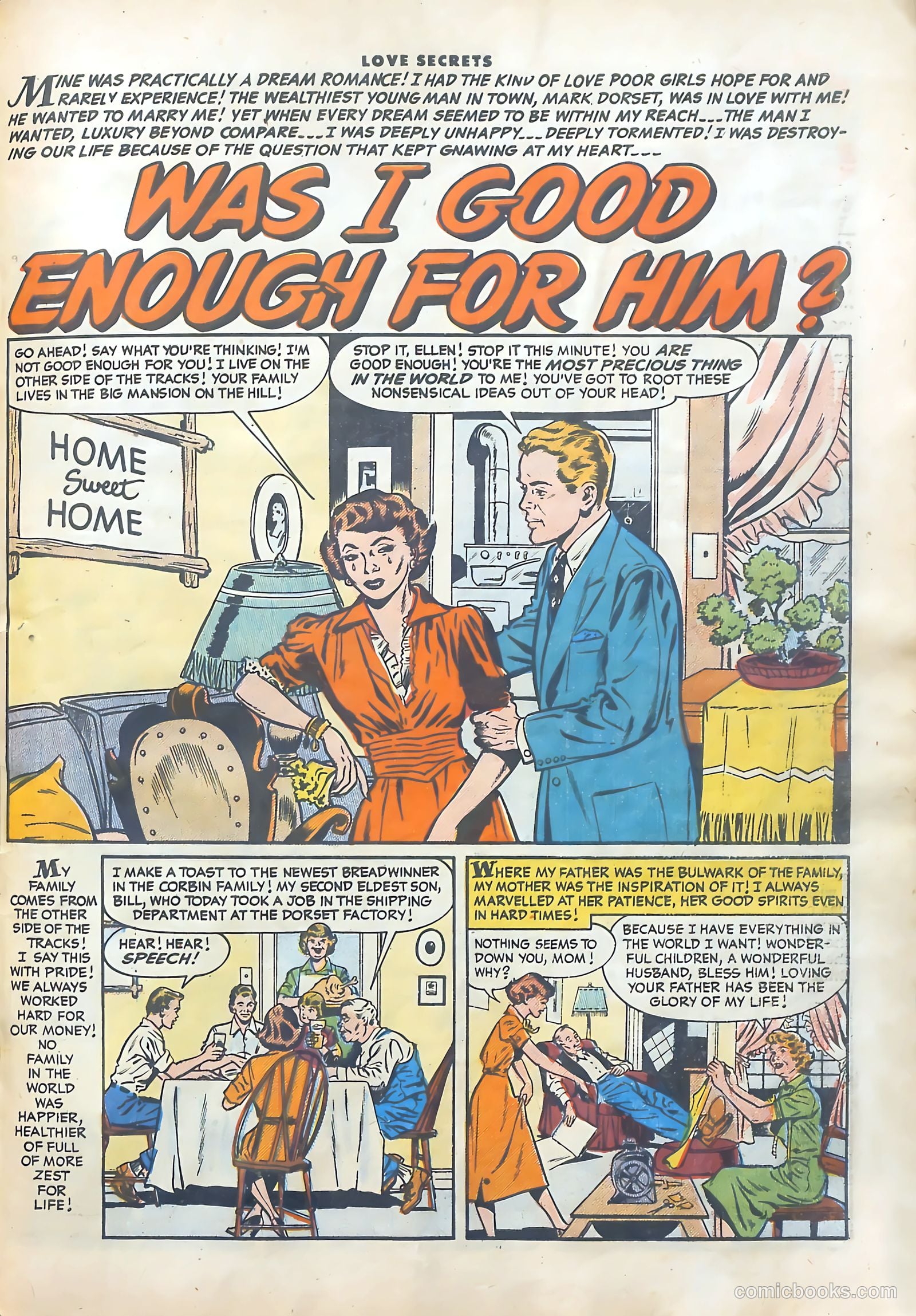 Love Secrets #52 (1956) — page 27 of 36