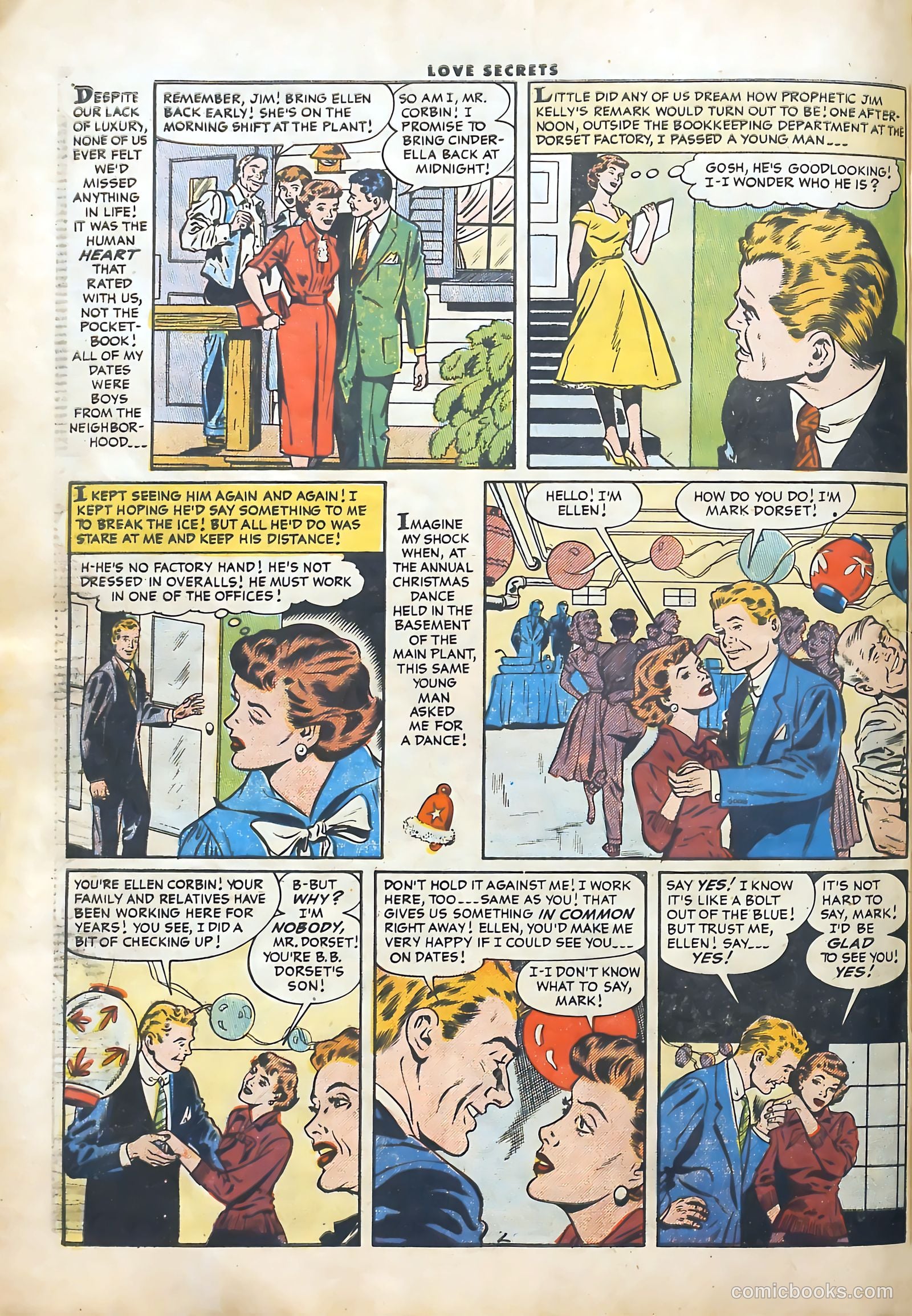 Love Secrets #52 (1956) — page 28 of 36
