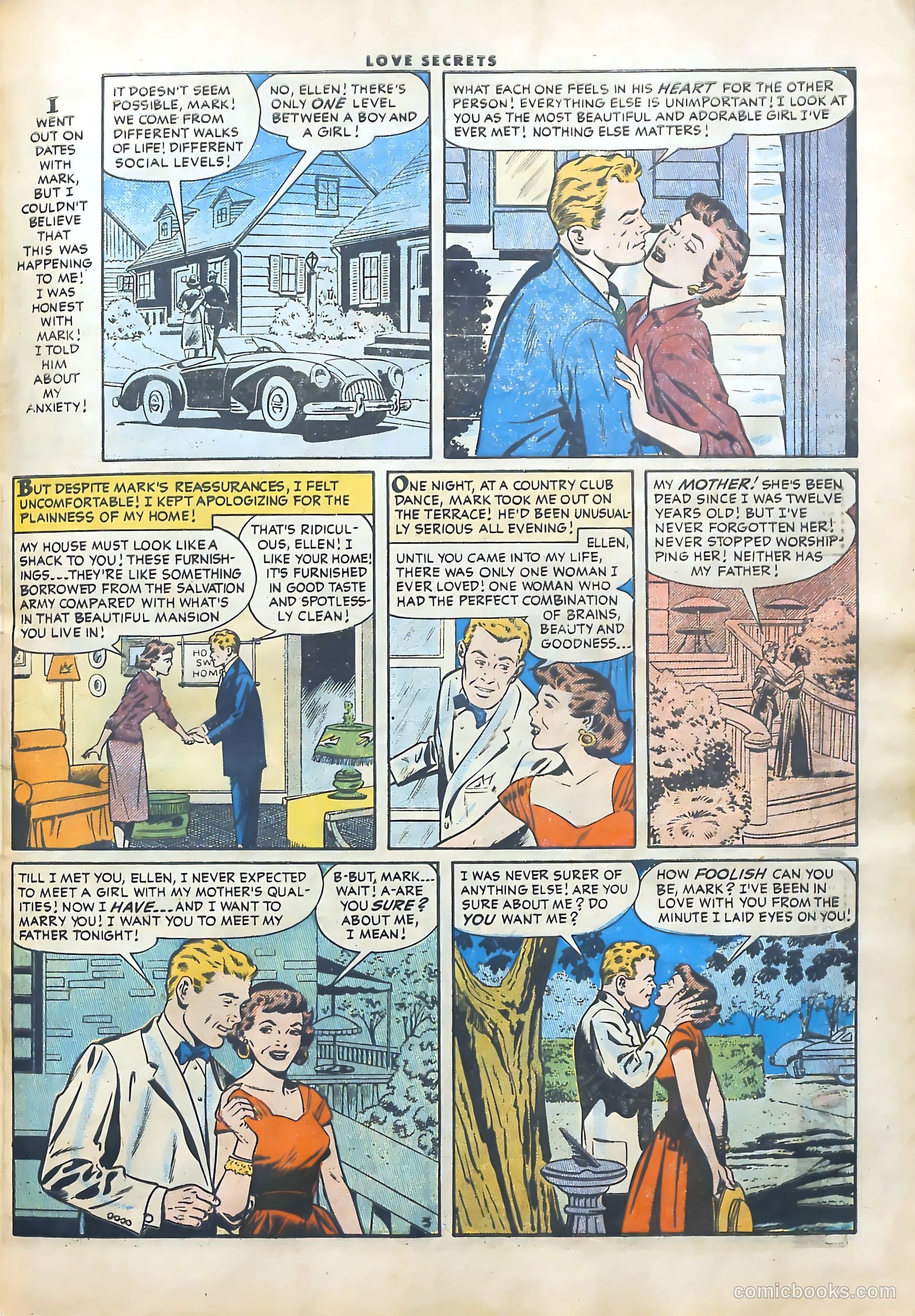 Love Secrets #52 (1956) — page 29 of 36