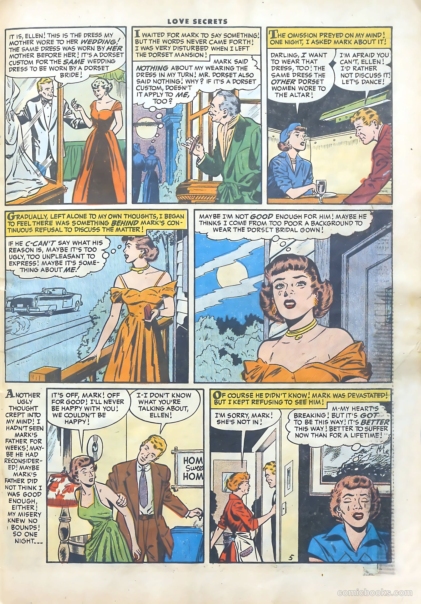 Love Secrets #52 (1956) — page 31 of 36