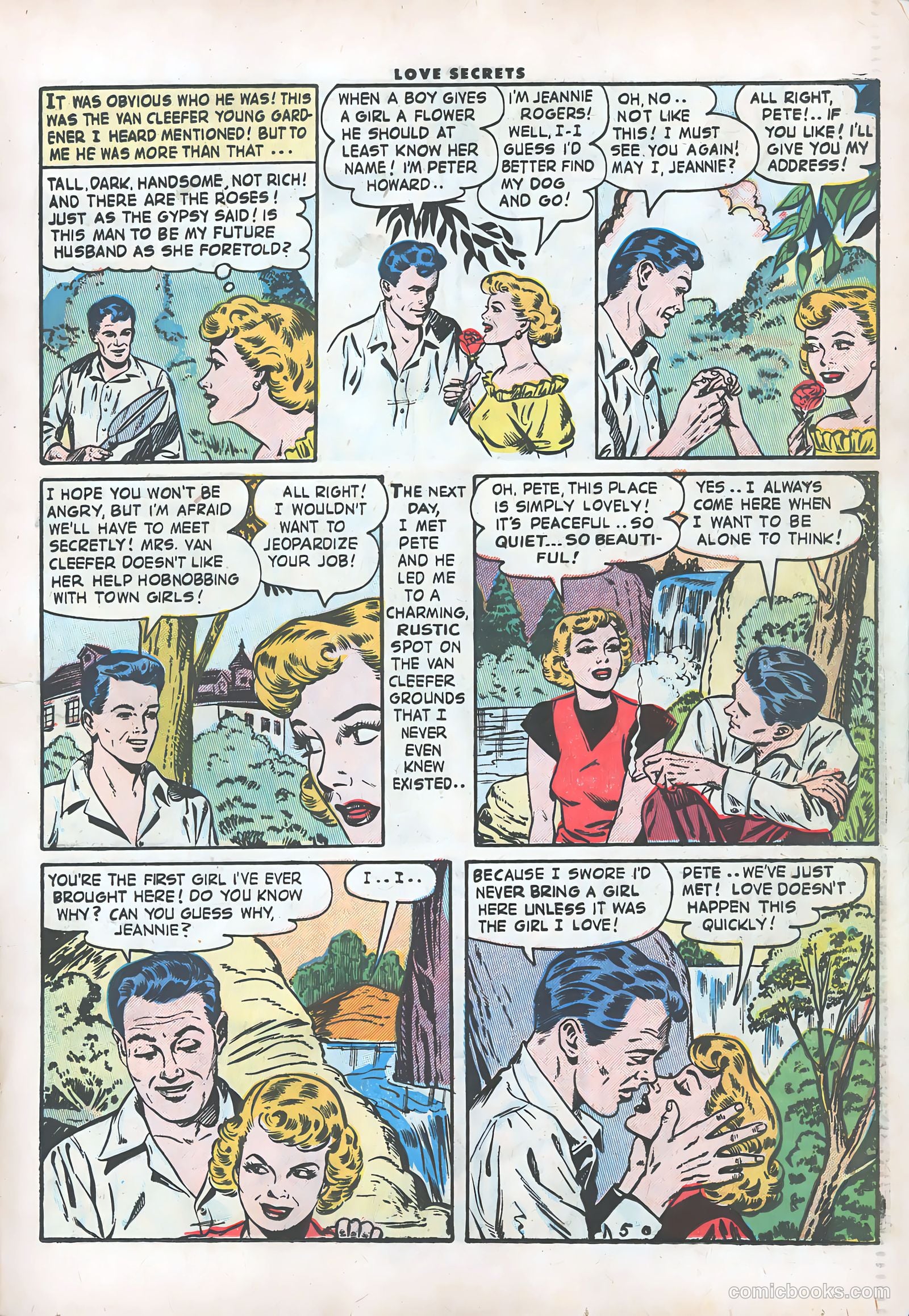Love Secrets #53 (1956) — page 7 of 37
