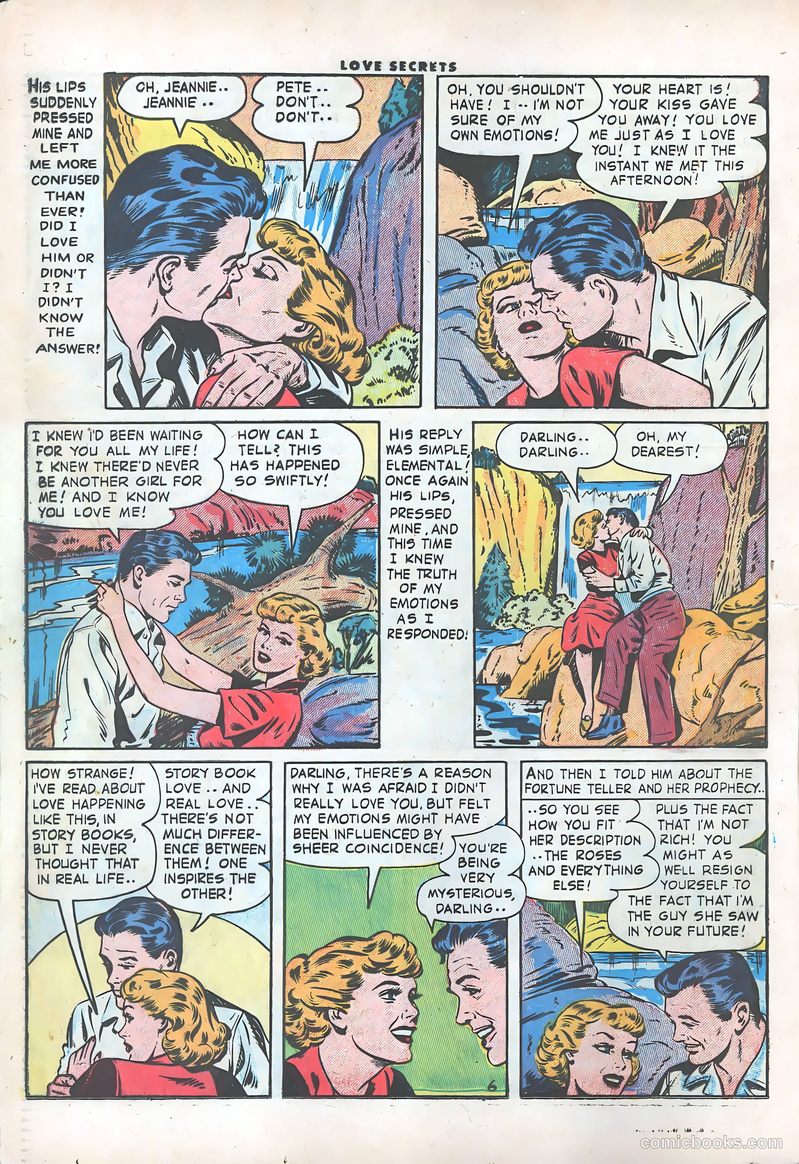 Love Secrets #53 (1956) — page 8 of 37