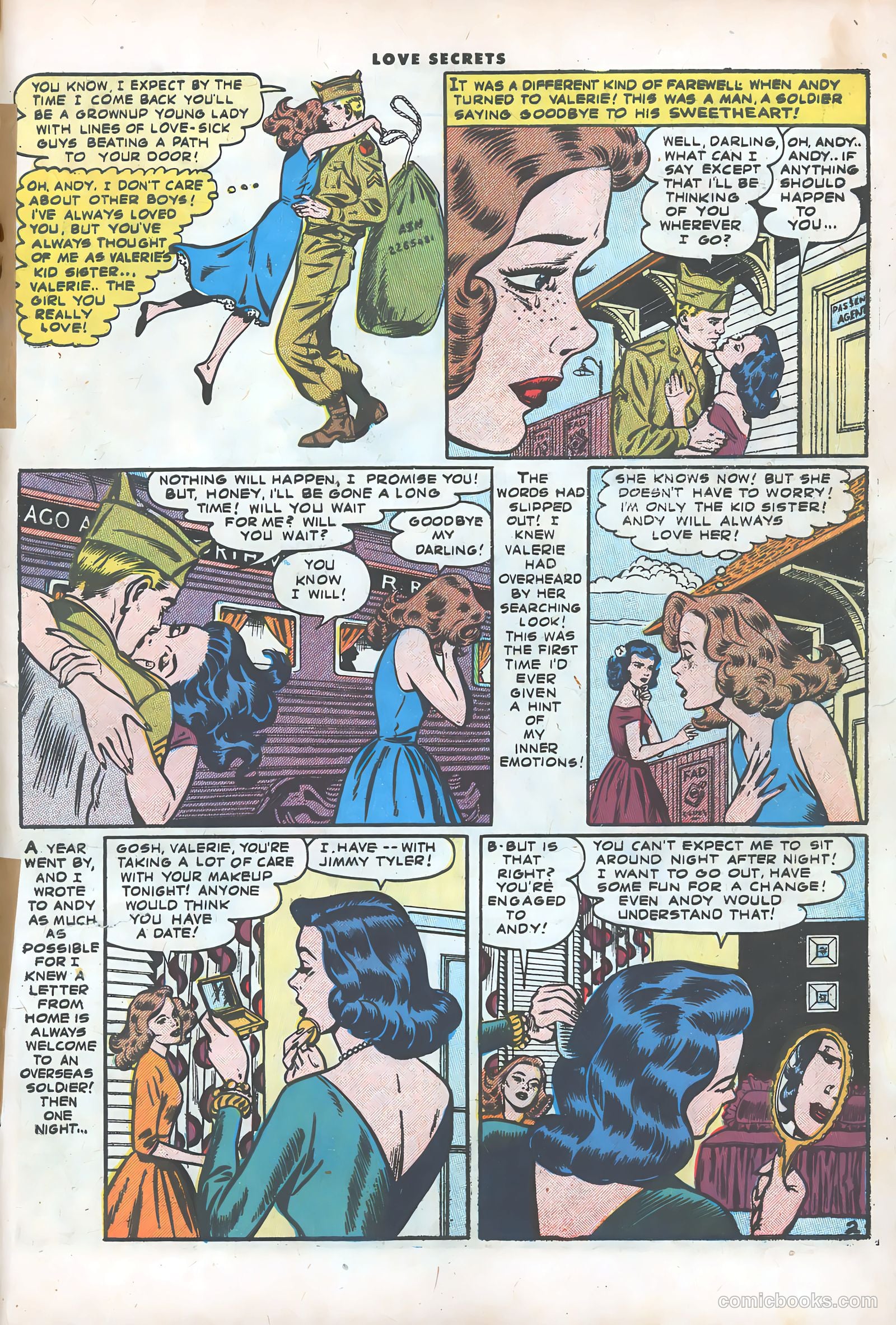 Love Secrets #53 (1956) — page 19 of 37