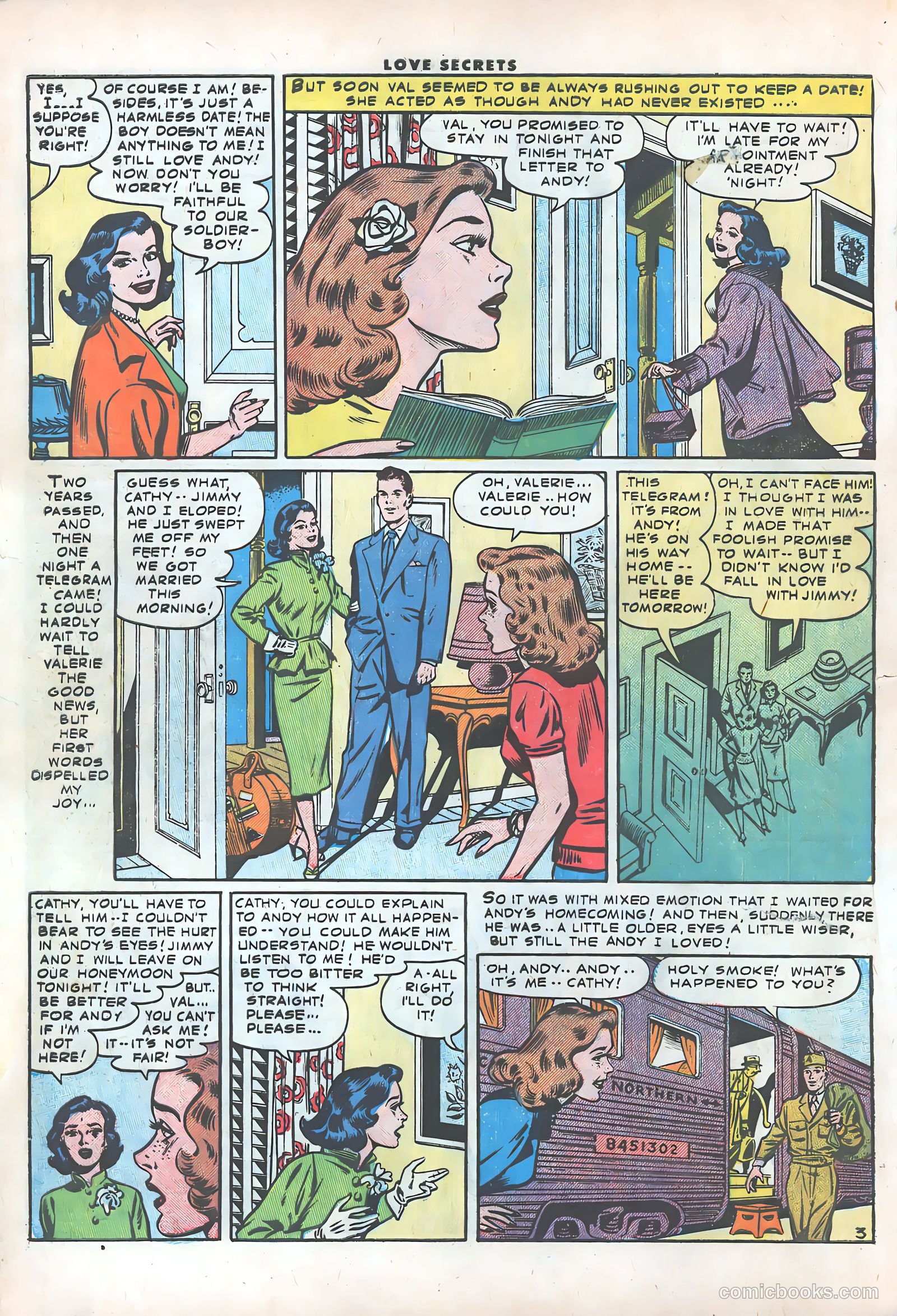 Love Secrets #53 (1956) — page 20 of 37