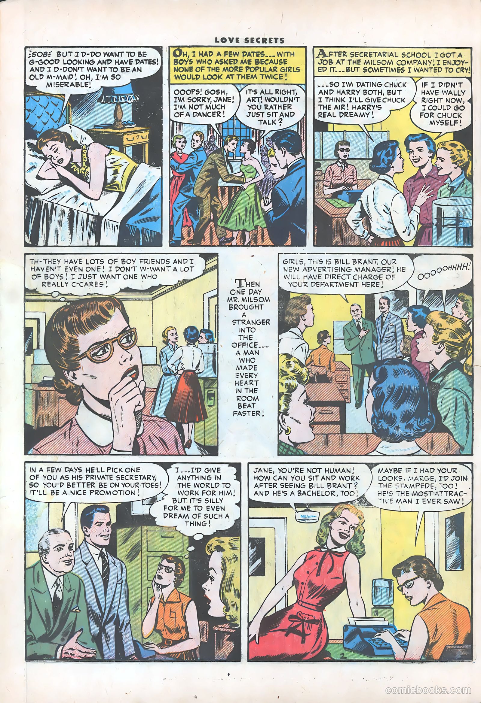 Love Secrets #53 (1956) — page 28 of 37