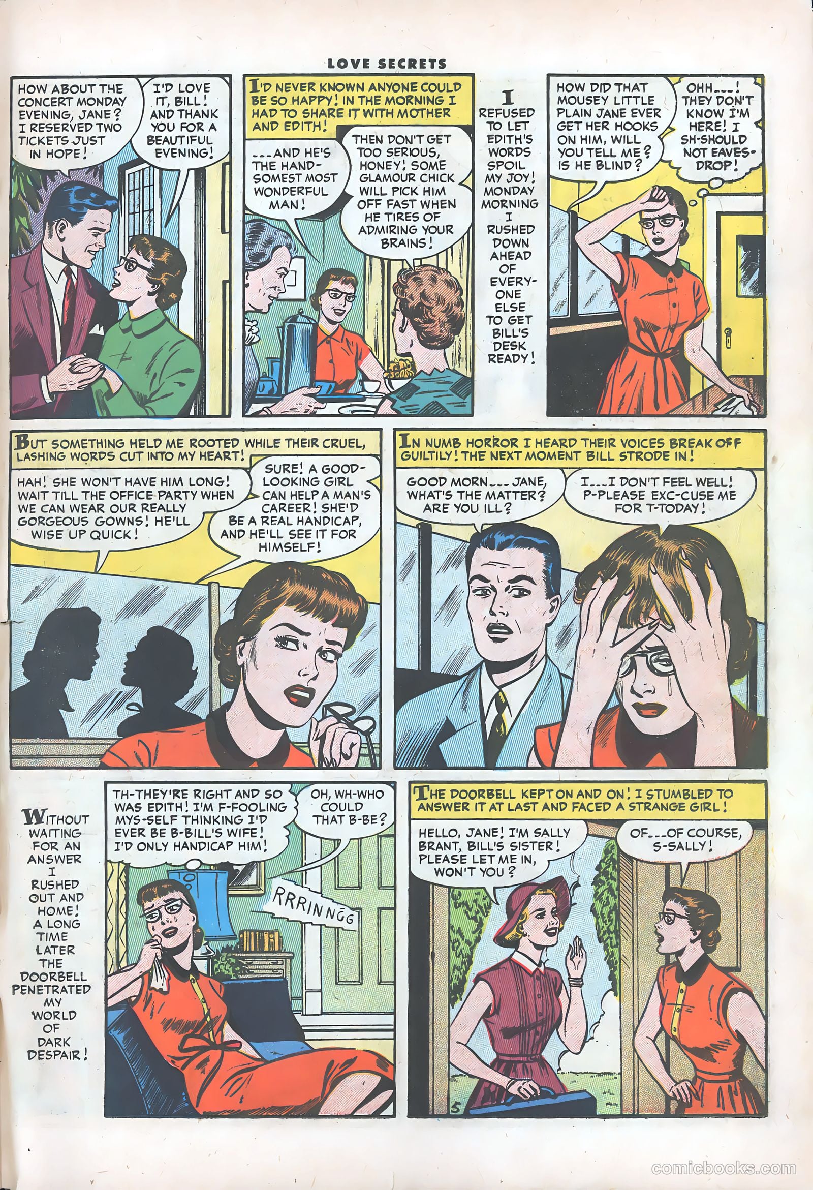 Love Secrets #53 (1956) — page 31 of 37