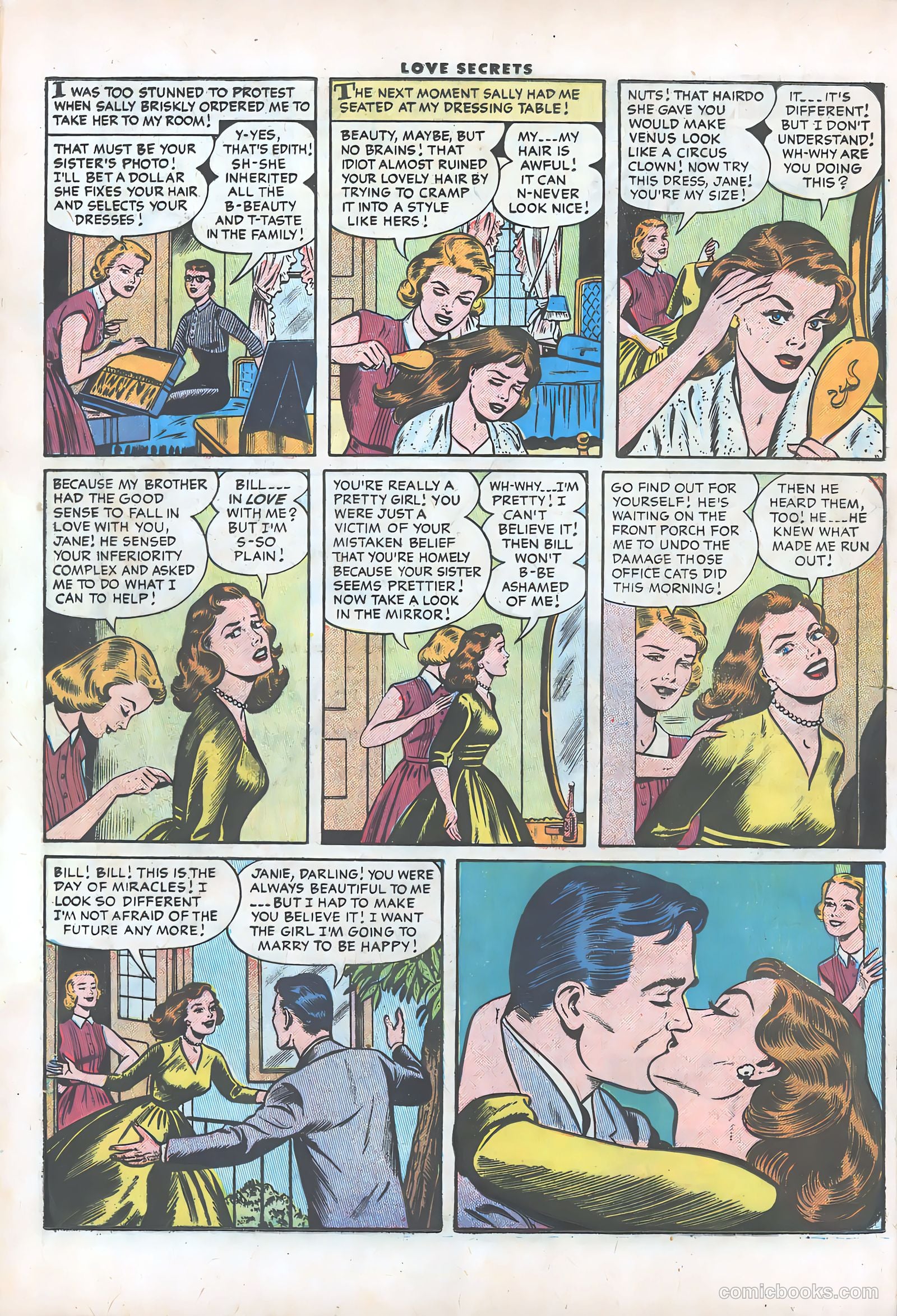 Love Secrets #53 (1956) — page 32 of 37