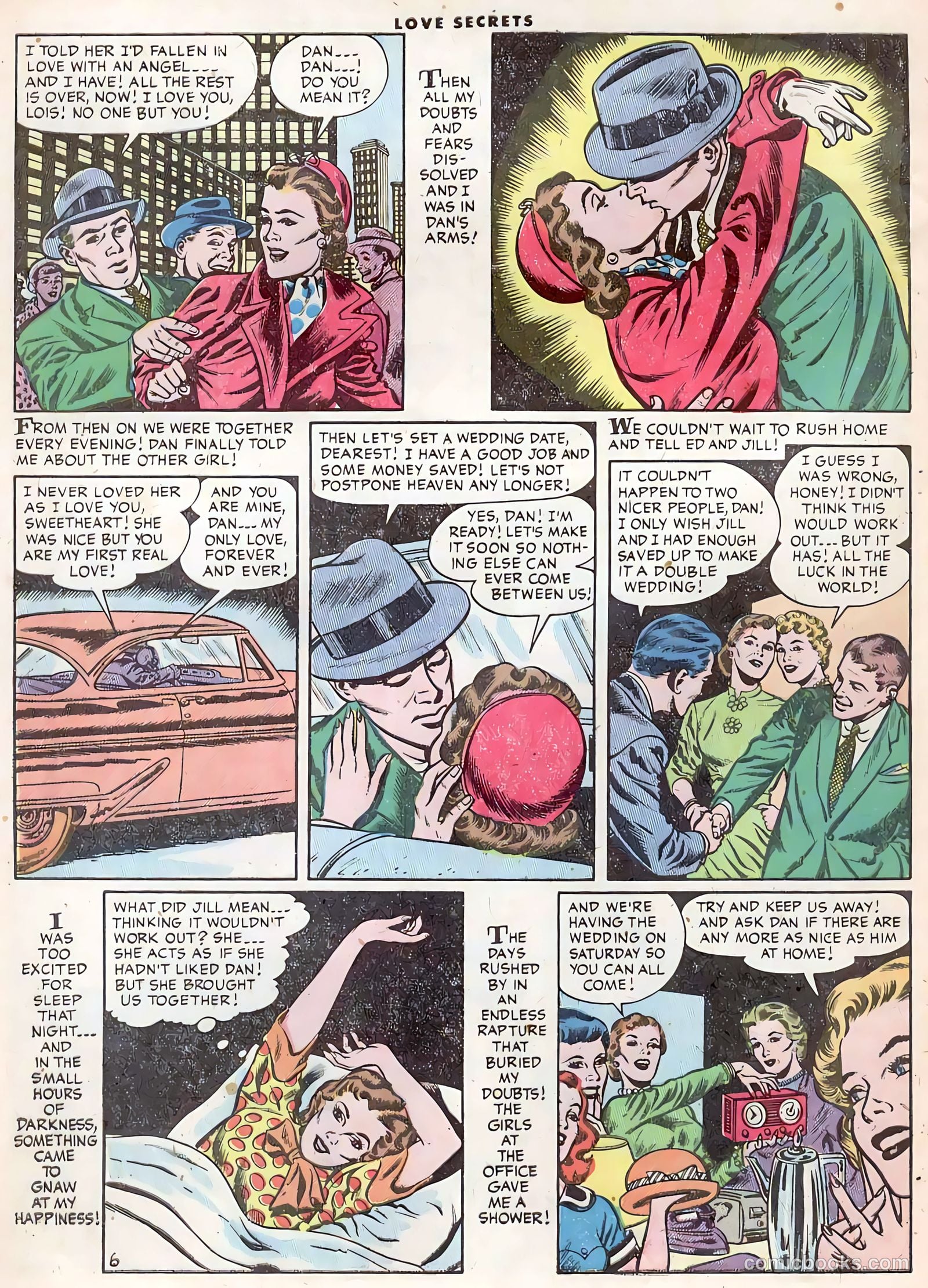 Love Secrets #54 (1956) — page 8 of 36