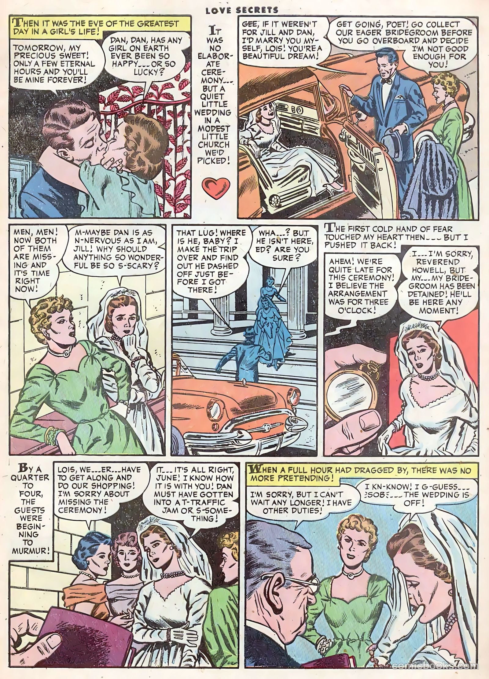Love Secrets #54 (1956) — page 9 of 36