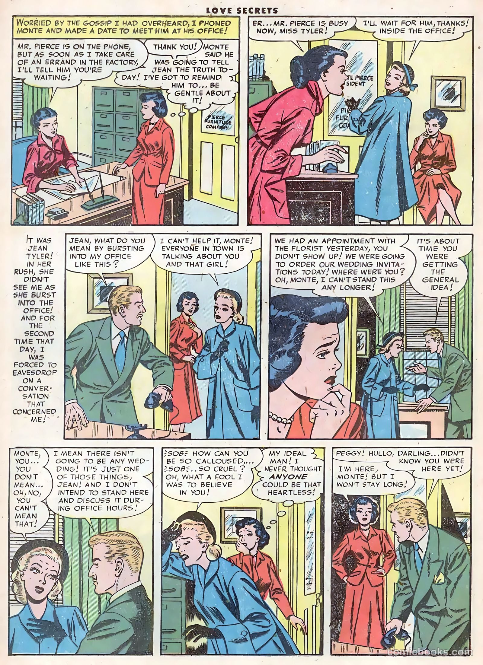 Love Secrets #54 (1956) — page 16 of 36