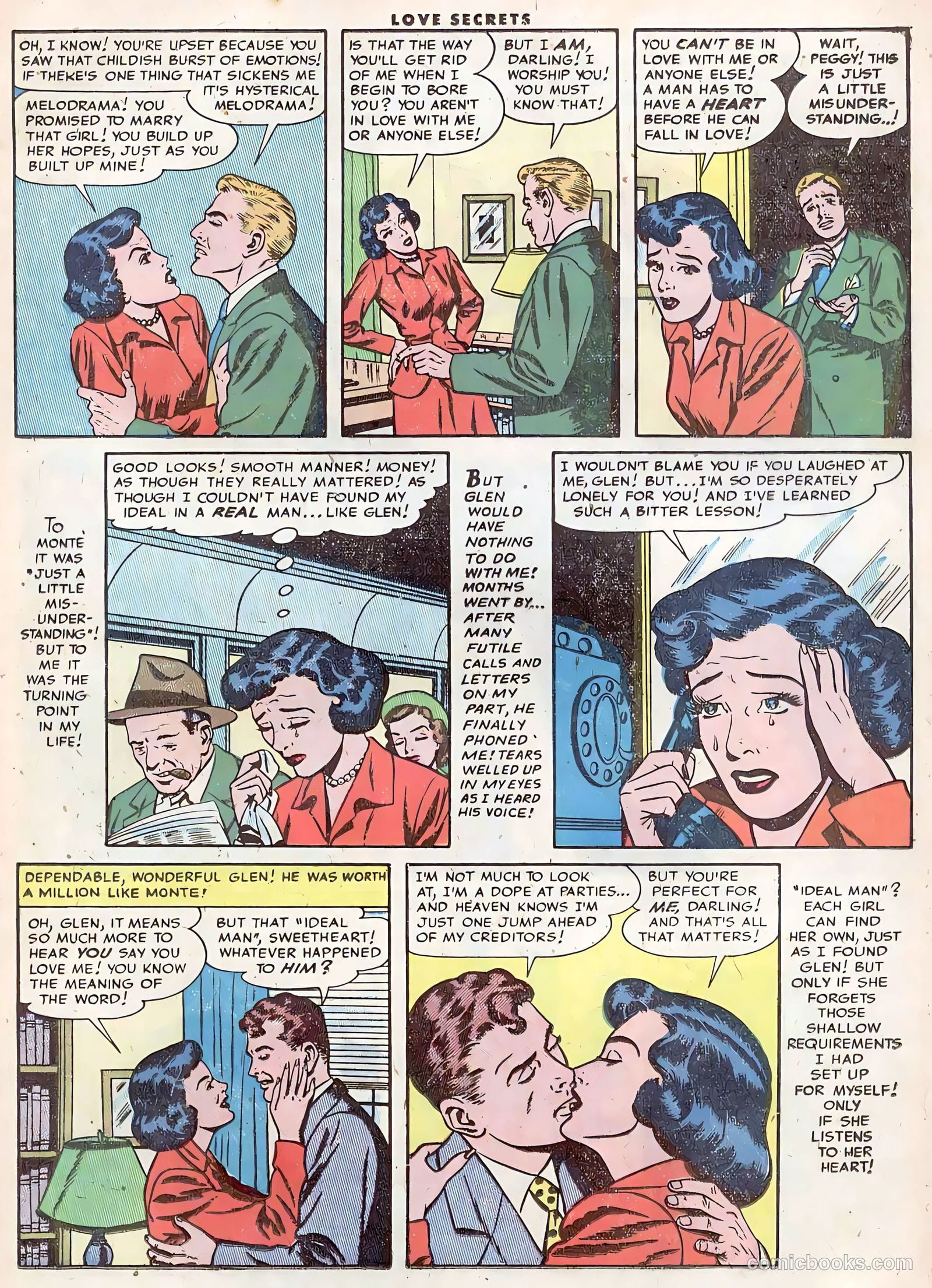 Love Secrets #54 (1956) — page 17 of 36