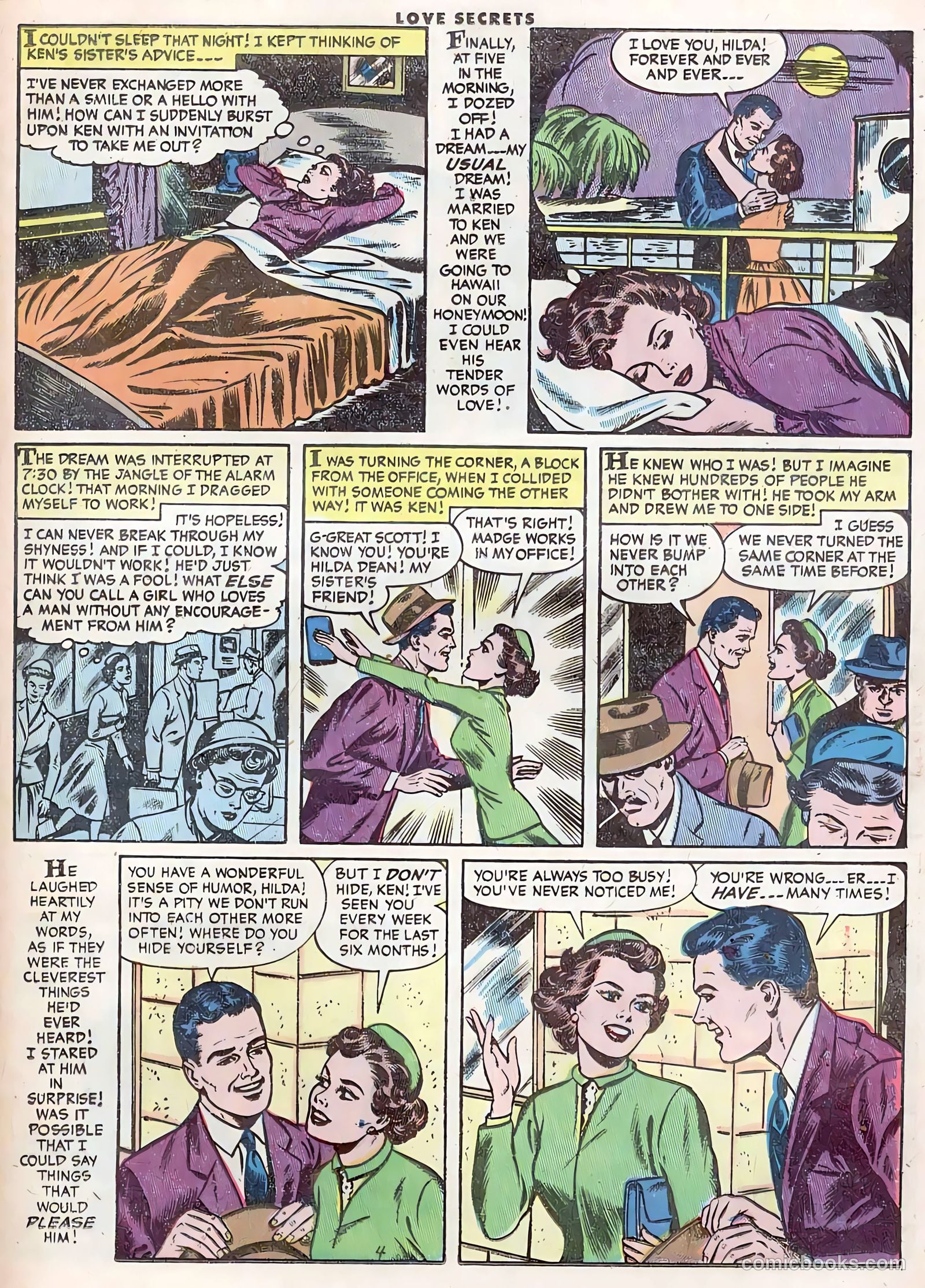 Love Secrets #54 (1956) — page 21 of 36