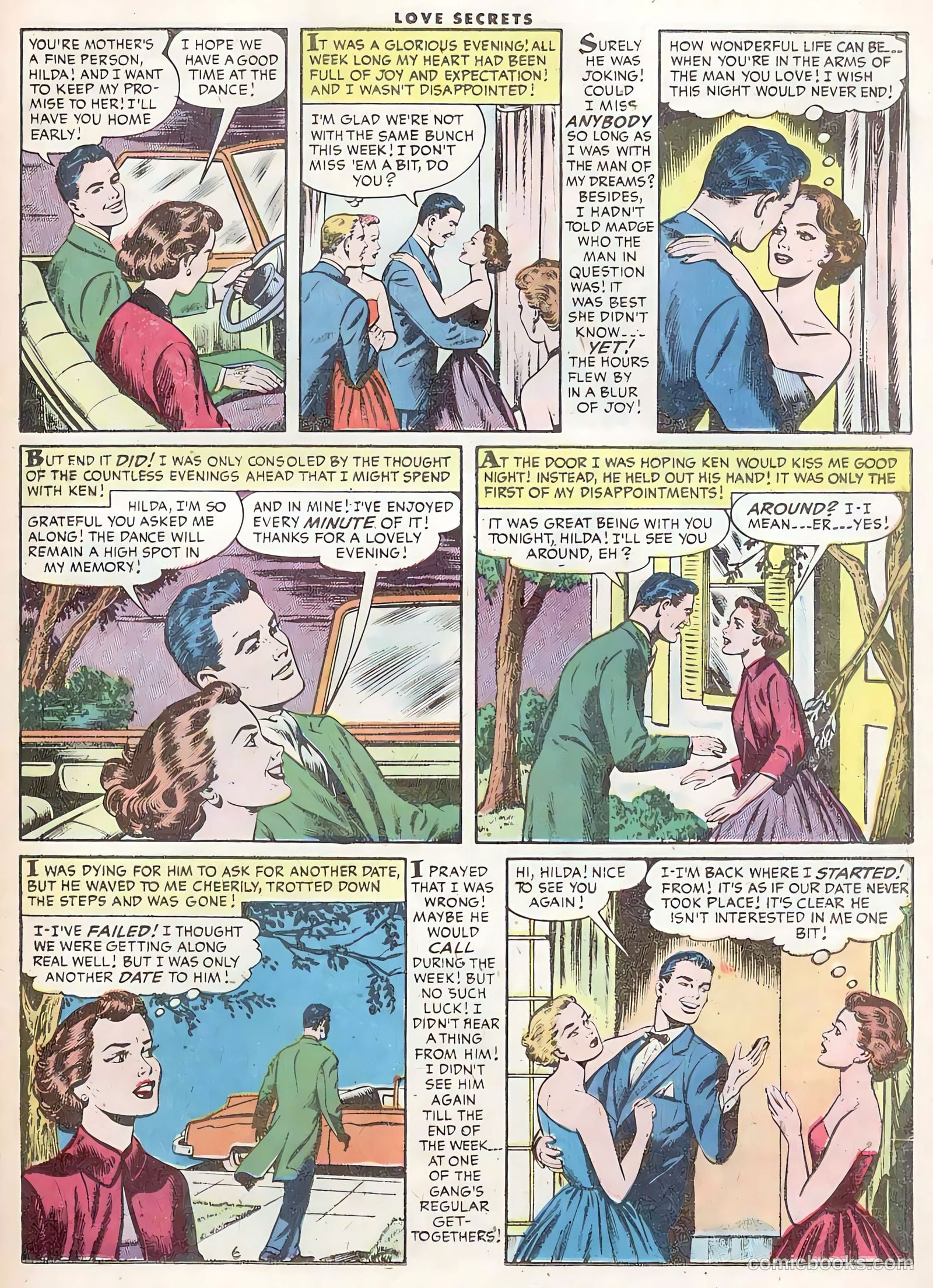 Love Secrets #54 (1956) — page 23 of 36