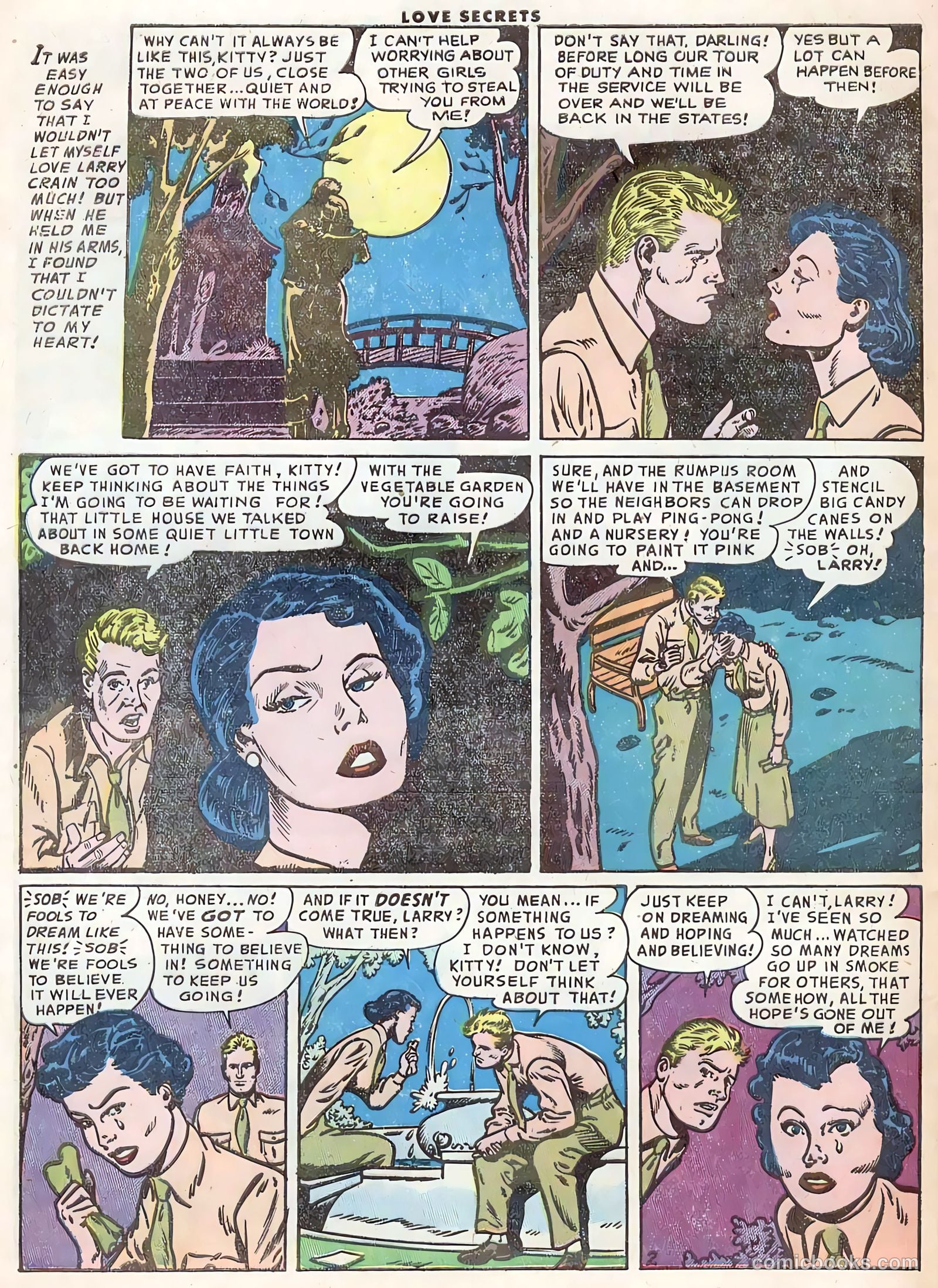 Love Secrets #54 (1956) — page 28 of 36