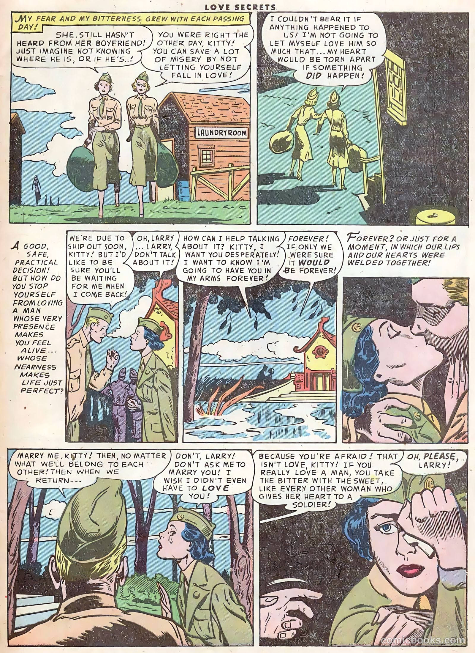 Love Secrets #54 (1956) — page 29 of 36