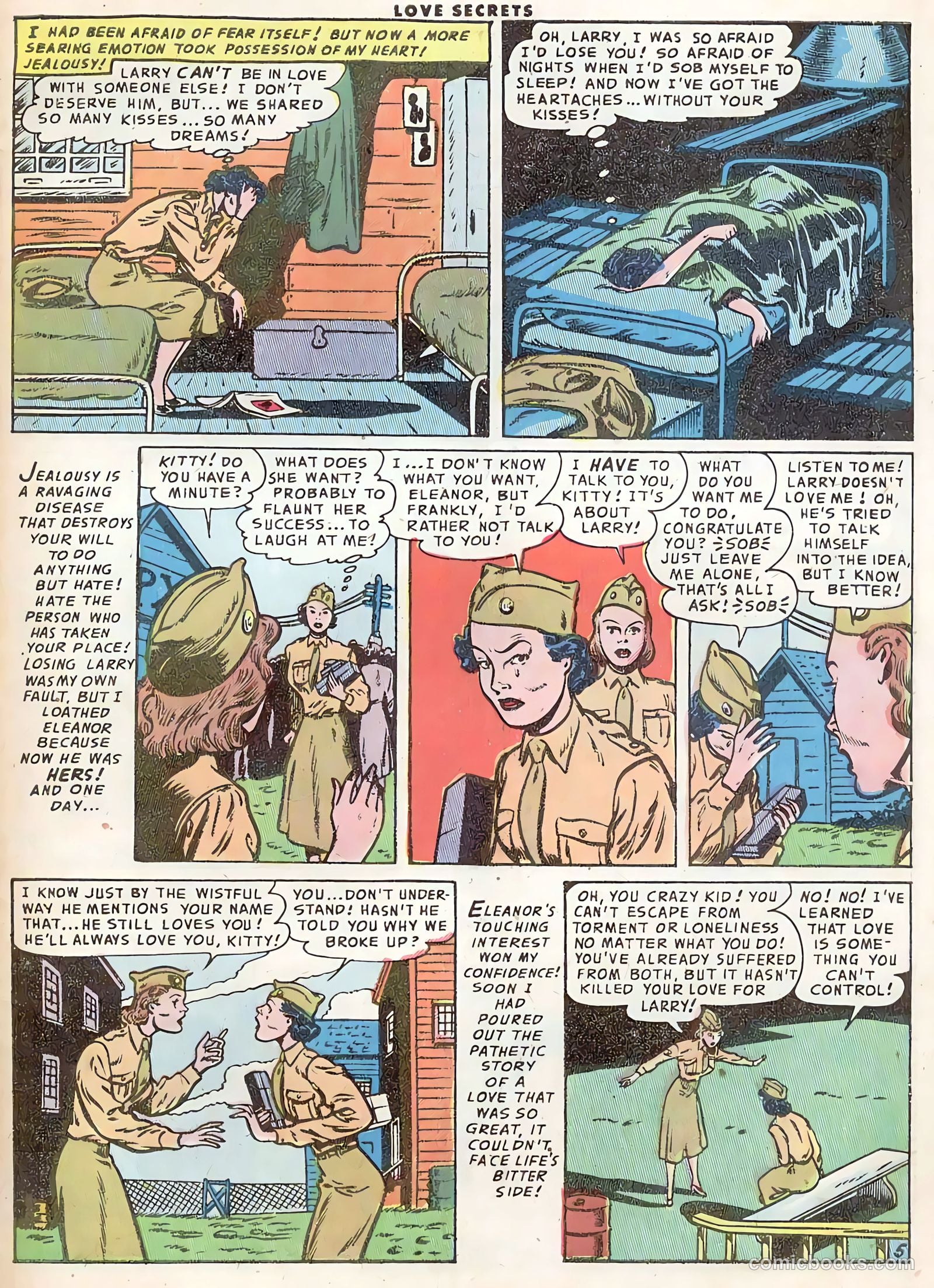 Love Secrets #54 (1956) — page 31 of 36