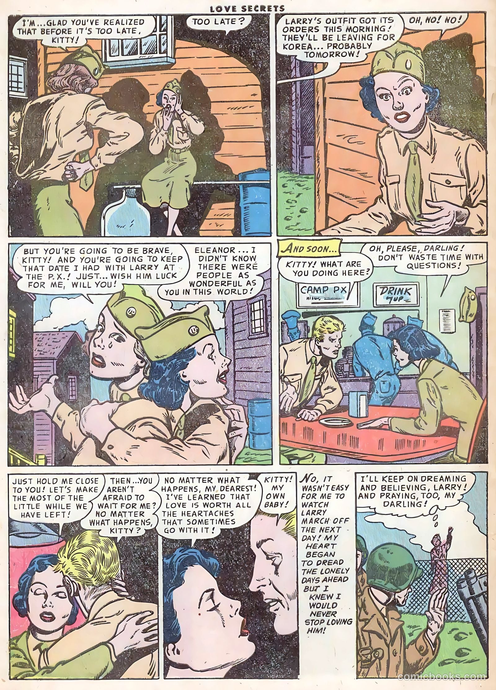 Love Secrets #54 (1956) — page 32 of 36